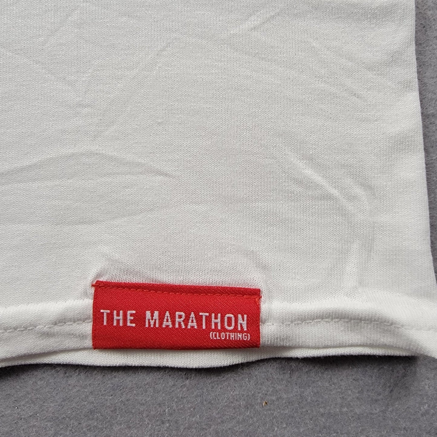 The Marathon Clothing Crenshaw Shirt Mens Small White Graphic Tee Streetwear5