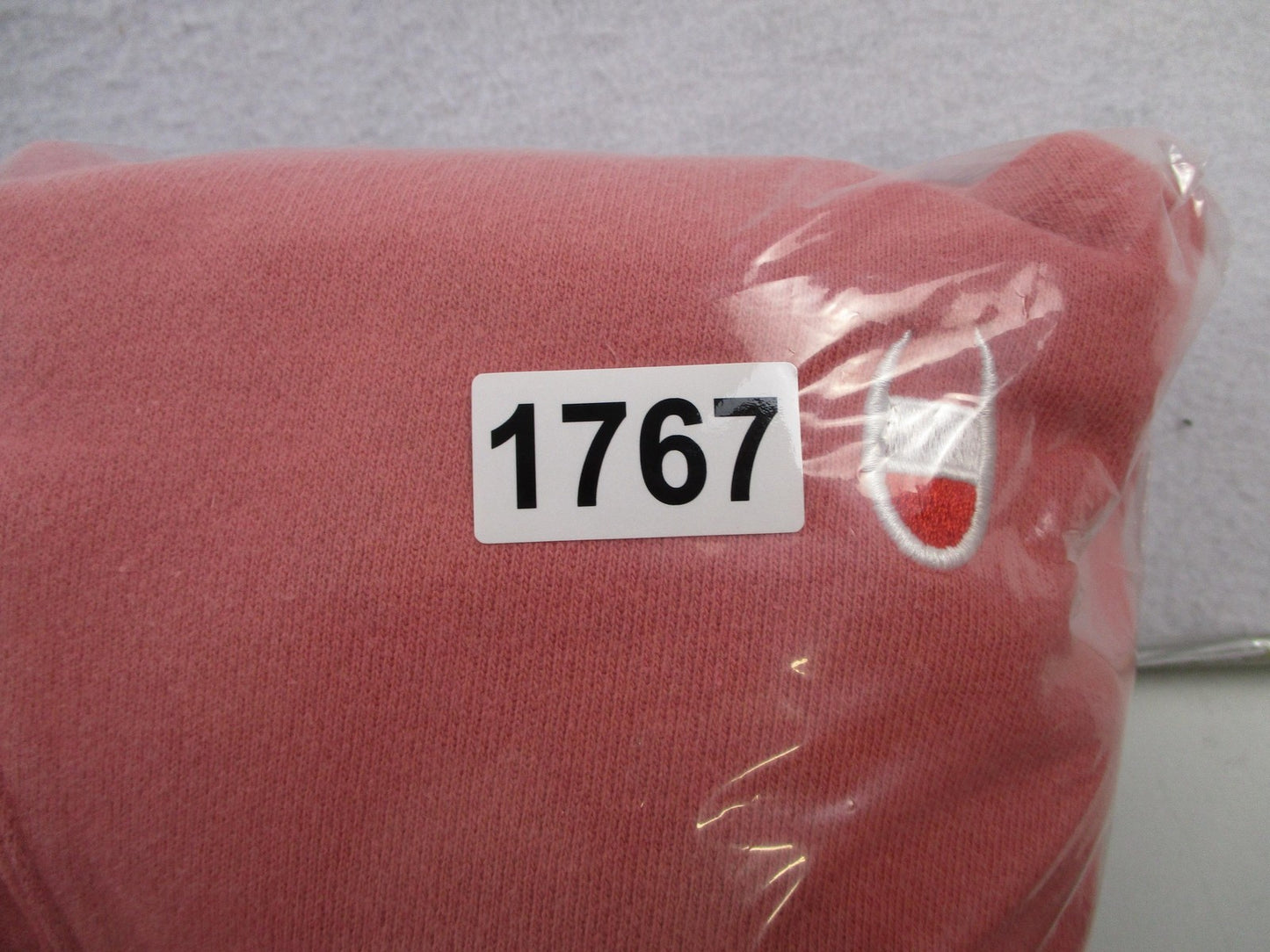 Vintage Champion Hoodie Mens Medium Pink Reverse Weave Sweatshirt Embroidered12