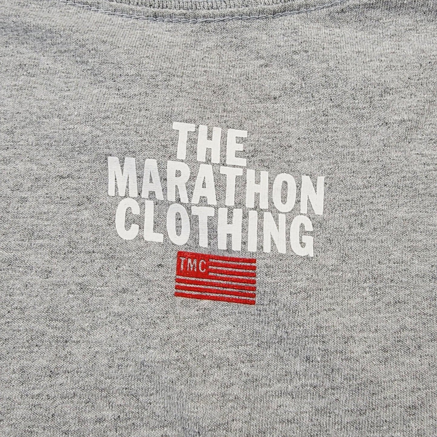 The Marathon Clothing Shirt Mens Small Gray Blue Crenshaw Graphic Tee TMC Logo4