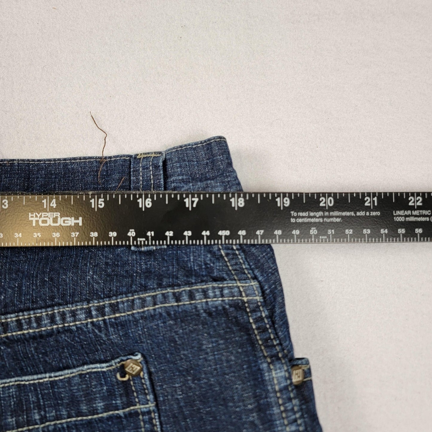Enyce Jeans Mens 36 Blue Carpenter Utility Cargo Multi Pocket Baggy Y2K