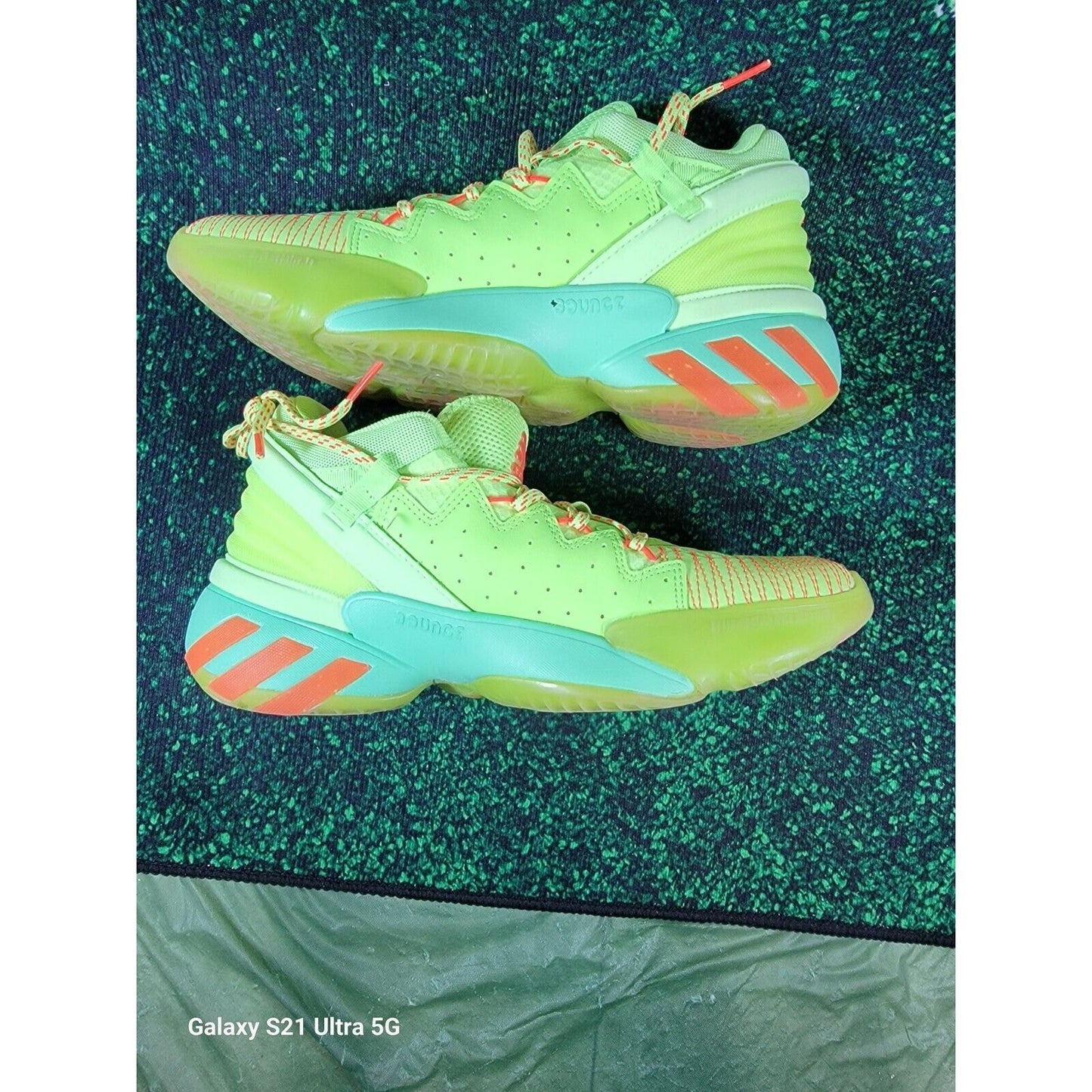 Adidas Womens D.O.N Issue 2 FW8747 Green Spidey Sense Sneaker Shoes Size 7