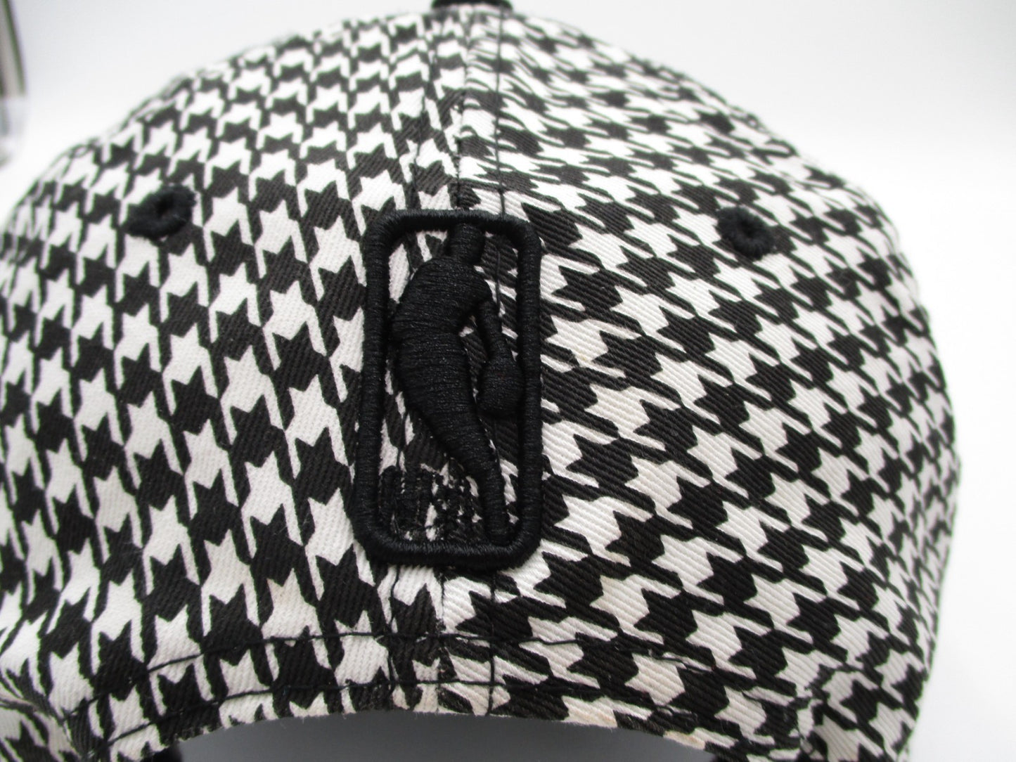 New Era Los Angeles Lakers 9Fifty Snapback Hat Black White Houndstooth NBA6