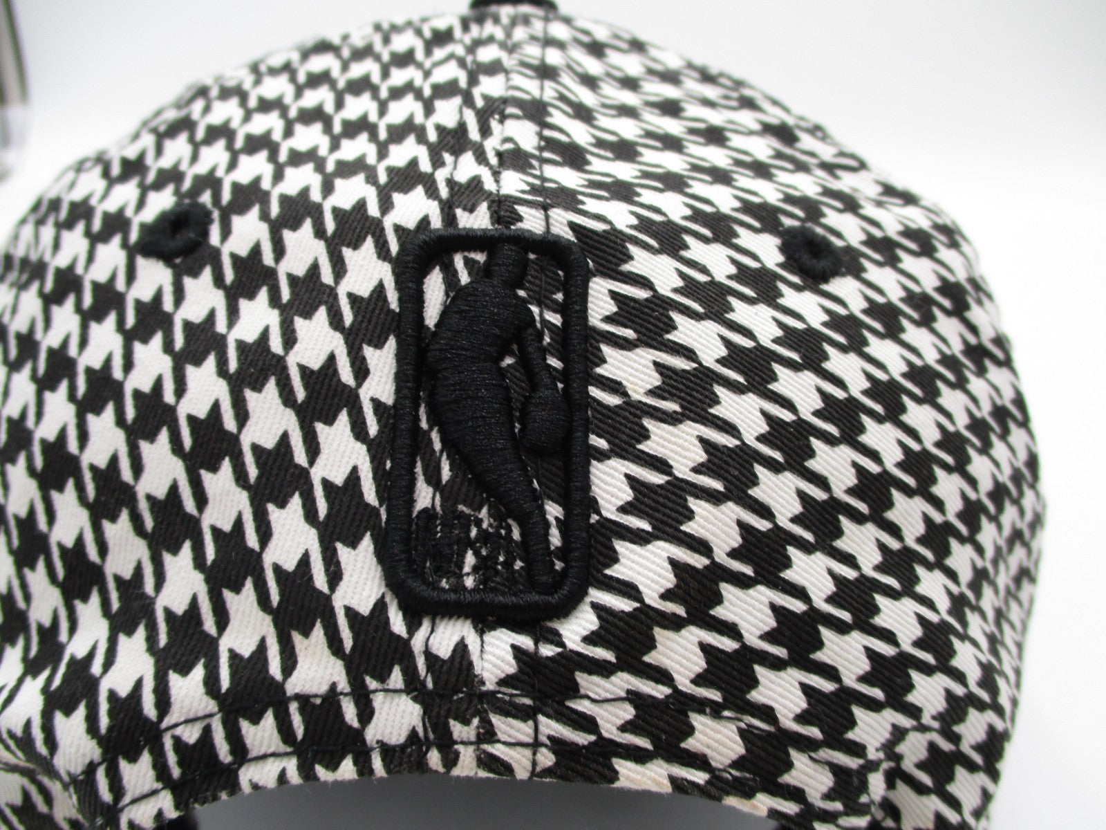 New Era Los Angeles Lakers 9Fifty Snapback Hat Black White Houndstooth NBA6