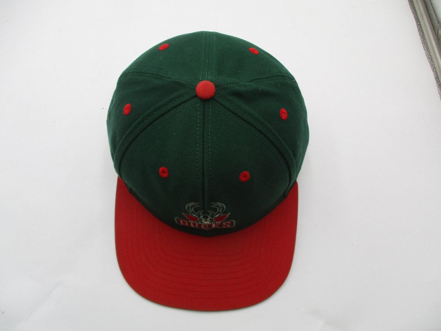 Milwaukee Bucks Hat Cap Snap Back One Size Green NBA Basketball Mens Adidas7