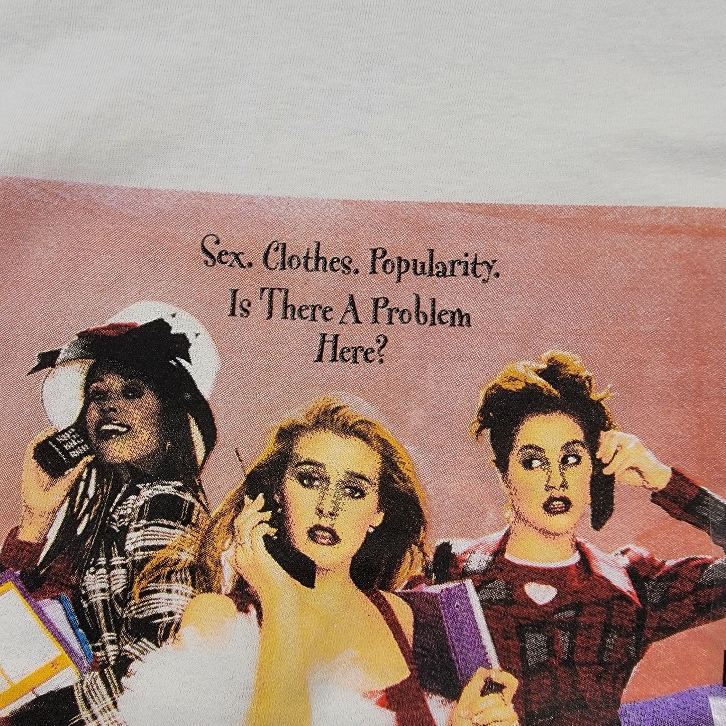 Official Clueless Gang Forever 21 Women's White Graphic Tee