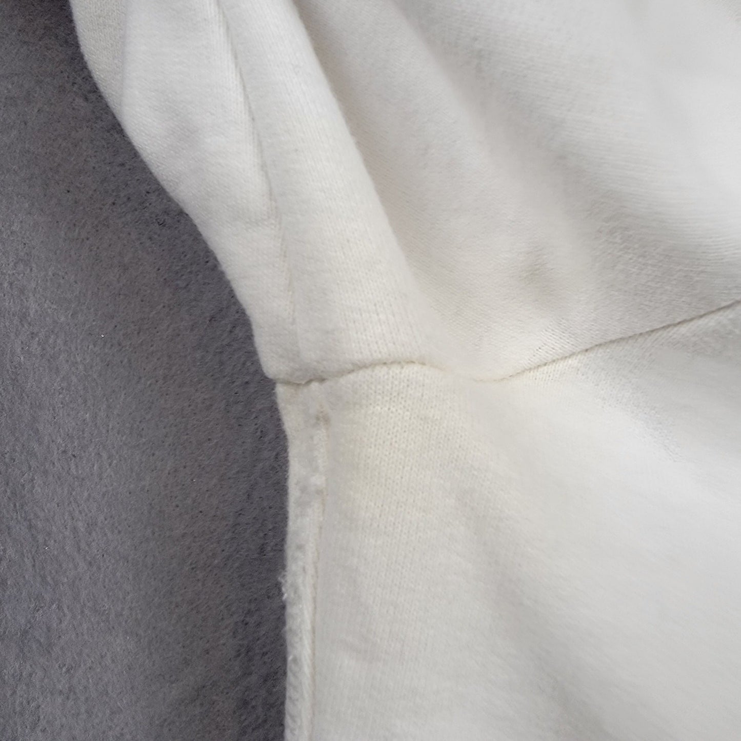SuperDry Orange Label Hoodie White Sz S