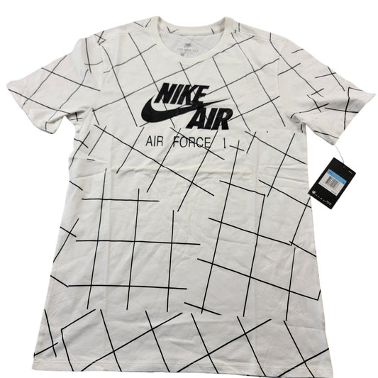 Nike Air Force 1 Sportswear Graphic Tee Mens Medium White NWT 911926100 4450
