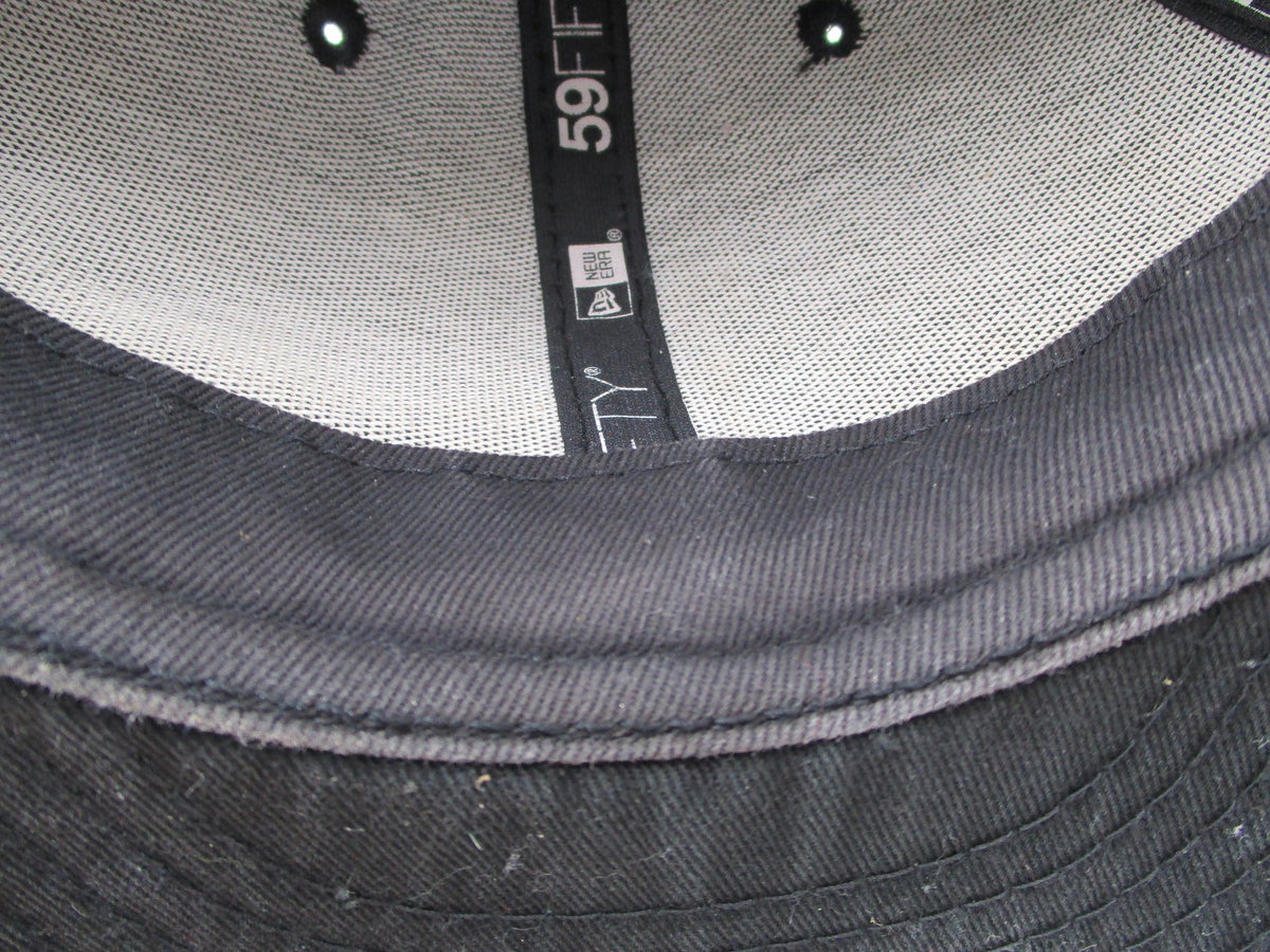 Los Angeles Dodgers Hat Cap Fitted Mens 7 Black MLB Baseball 59FIFTY New Era13