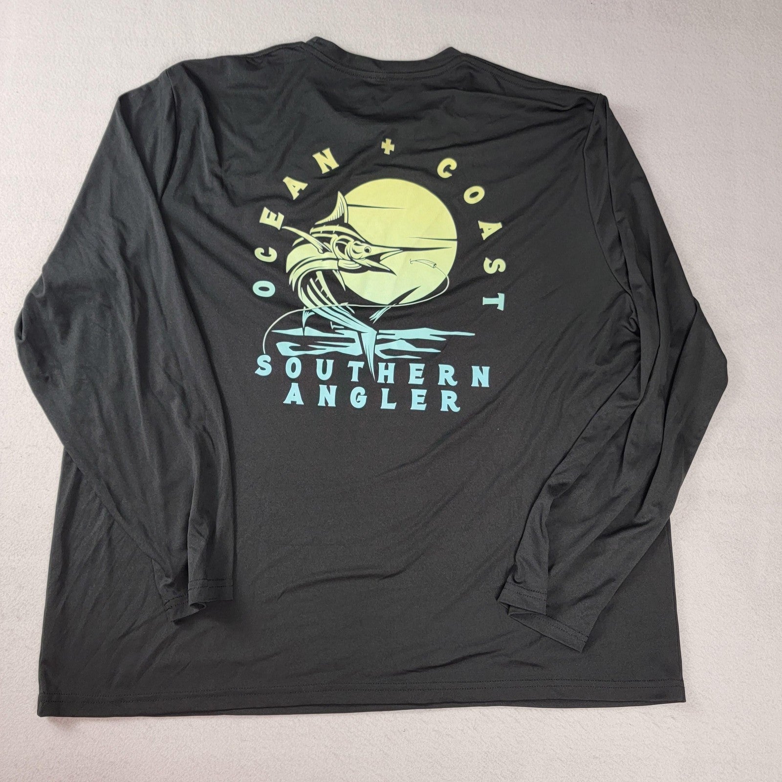 2 Pk Ocean+Coast Southern Angler Fishing & GI Joe Mens 2XL Black