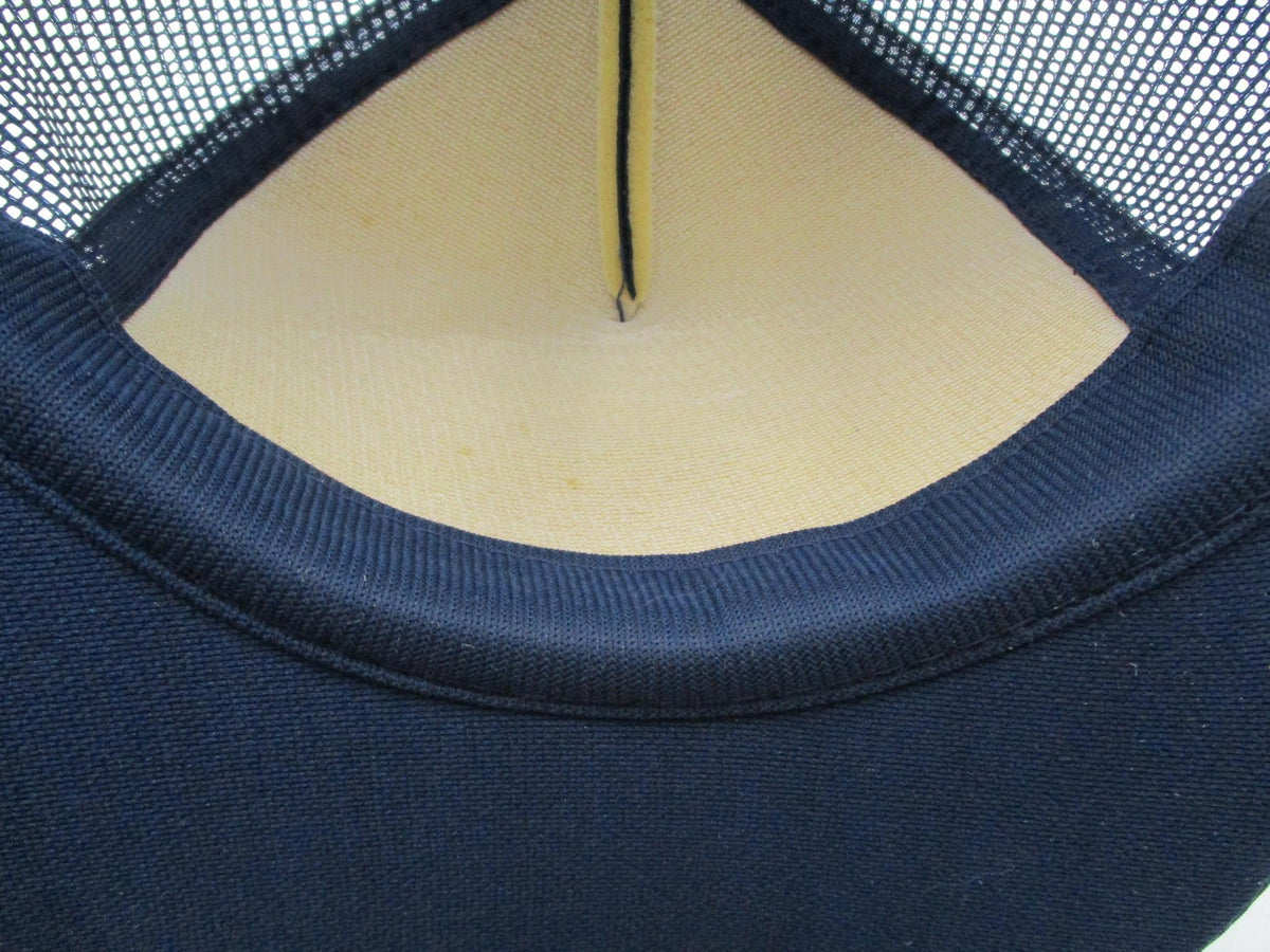 Vintage MS Tropicale Hat Cap Snap Back Mens One Size Blue Nautical Embroidered8