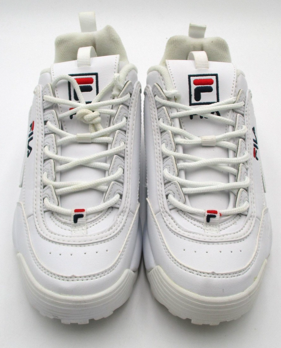 Fila Disruptor 2 Shoes Mens Size 7 White Chunky Low Top Sneakers FW02945111 1Q35