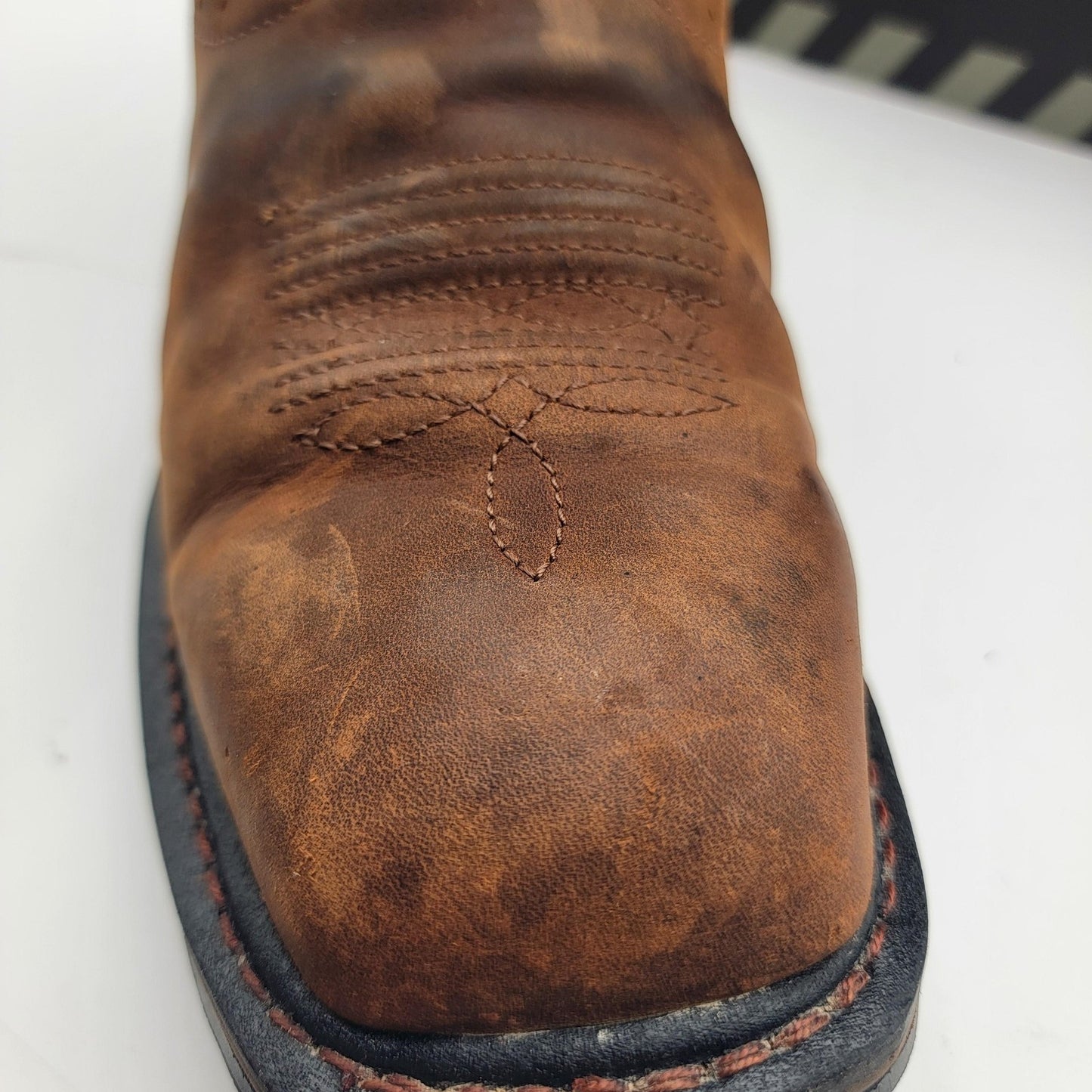 Ariat Work Boots Mens Size 10 EE Sierra Steel Toe Shock Shield Wide Safety Shoes7