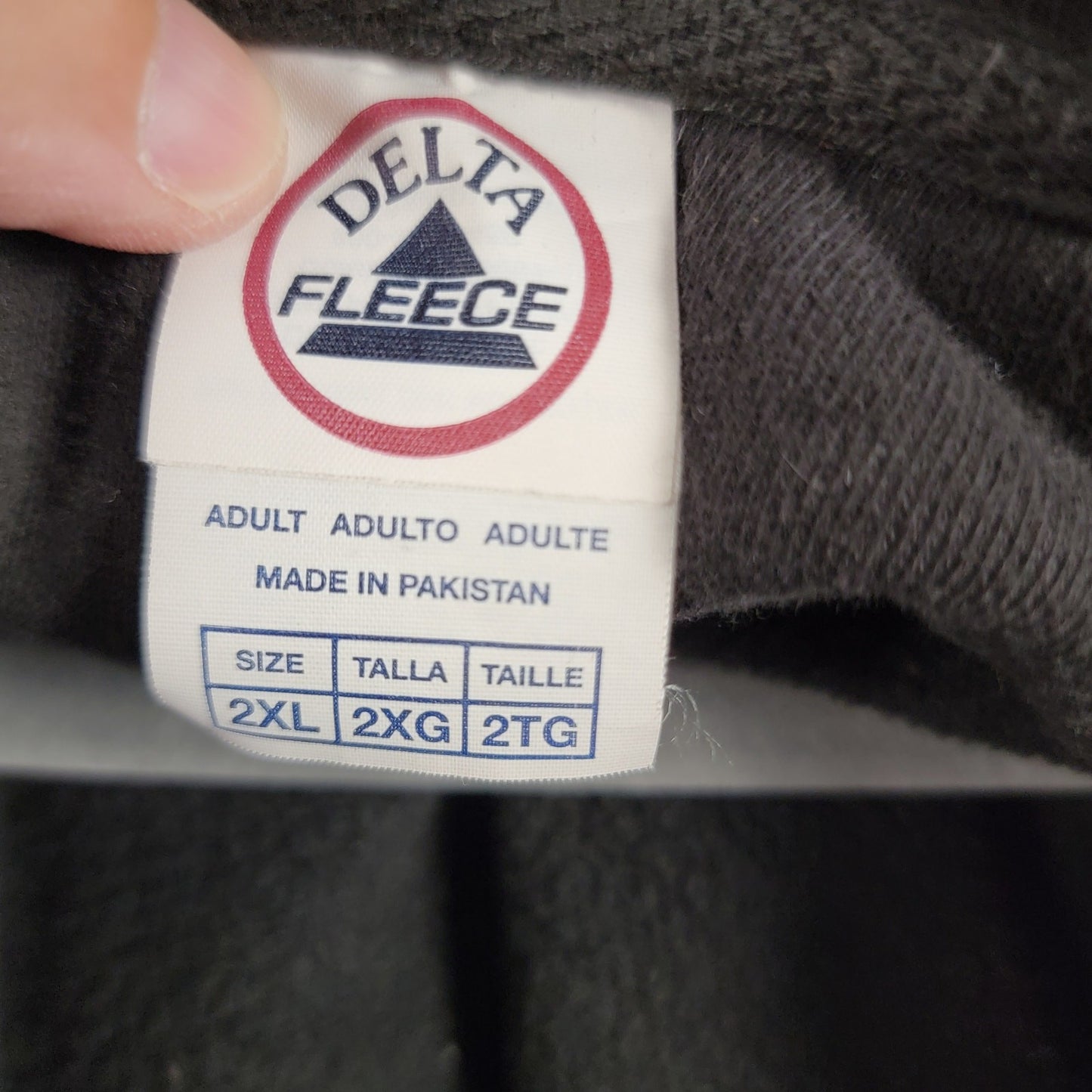 Rugrats Vintage Pullover Black  Delta Tag Sz 2XL Mens