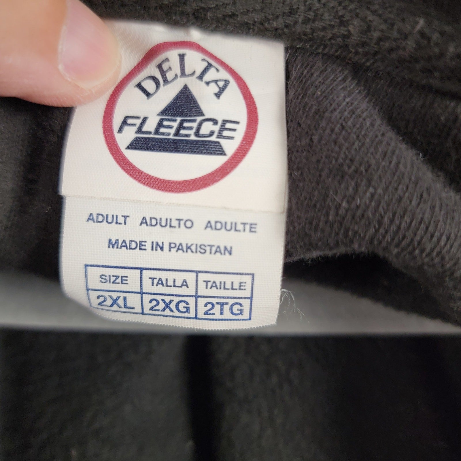 Rugrats Vintage Pullover Black  Delta Tag Sz 2XL Mens