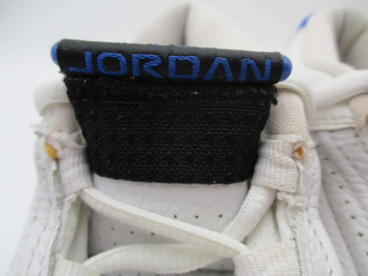 Jordan Air Jordan 14 Retro Shoes Youth Size 5.5Y White Blue Sneakers 487524-1043