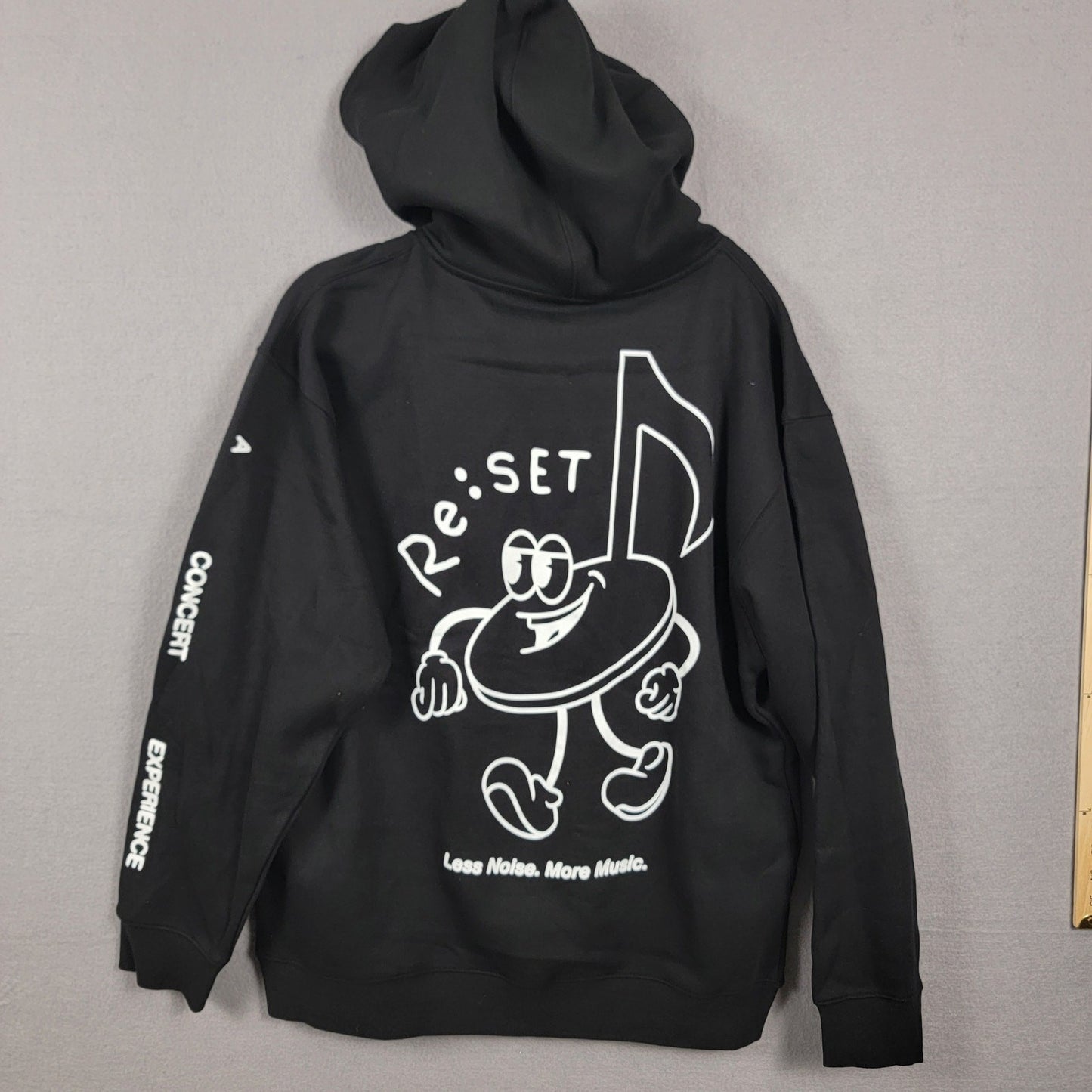 Re:Set Music Festival Black Pullover Hoodie - Size L