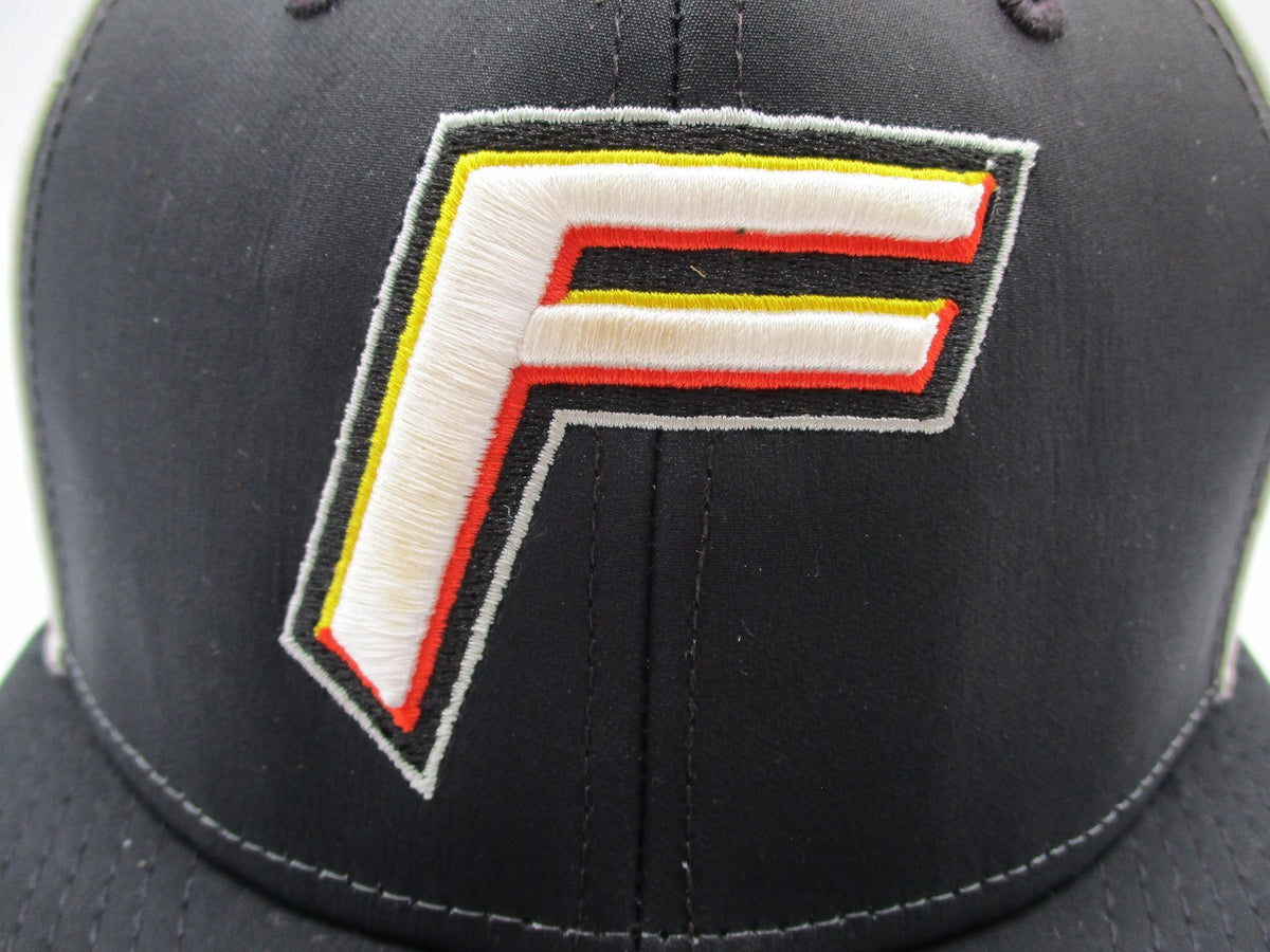 Vintage The Game Pro Furman Hurricanes Paladins AFlex Hat Cap Size M Black/White2