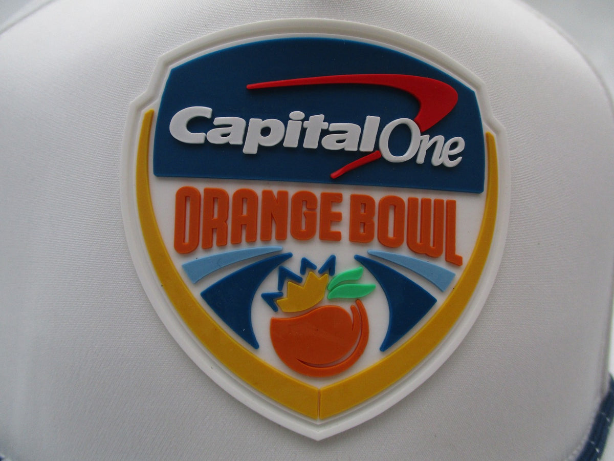 Florida State Seminoles Hat Cap Snap Back One Size White Orange Bowl Pacific3