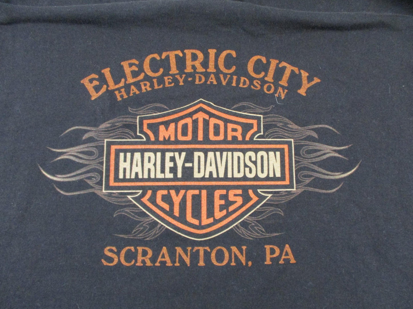 Harley-Davidson Shirt Mens 4XL Black Work Sucks Let's Ride Graphic Scranton PA8