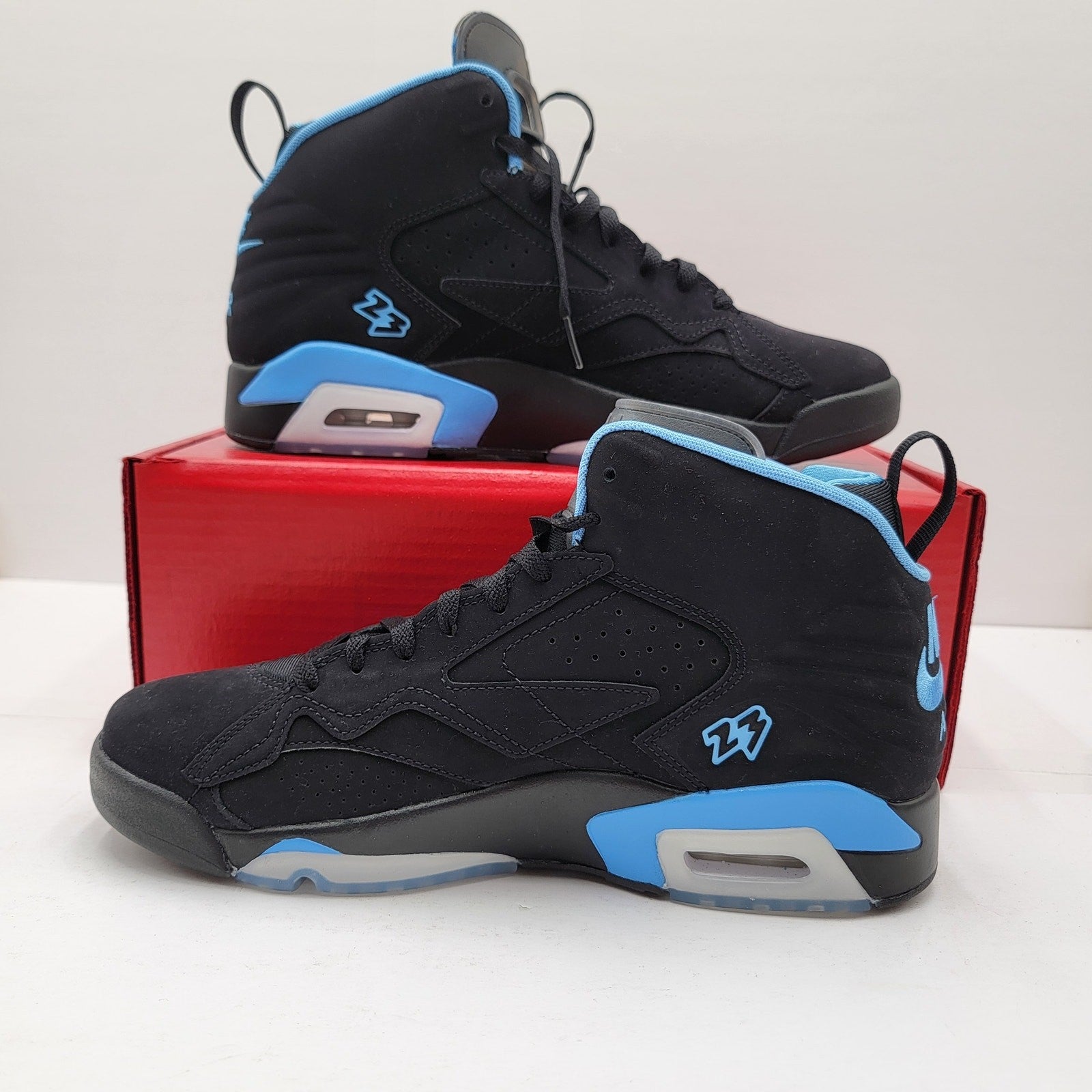 Nike Air Jordan MVP Black University Blue Men’s 10 Pre-Owned No Box