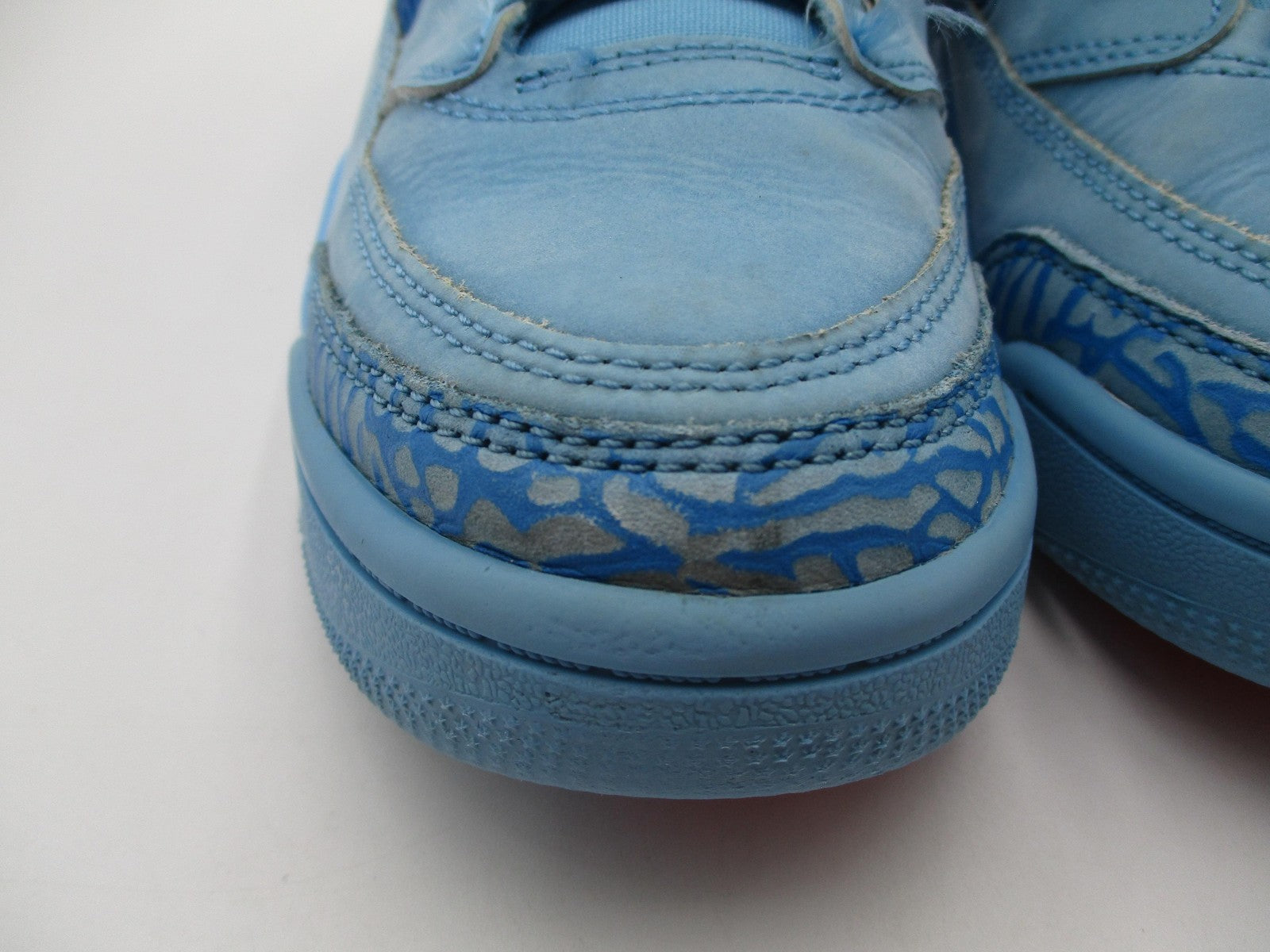 Jordan Spizike Low Oilers Shoes Youth 2Y Blue Basketball Sneakers FQ3951-4004