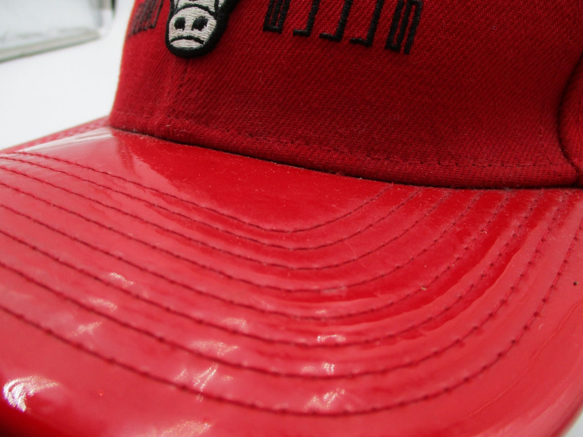 Chicago Bulls Hat Cap Strap Back One Size Red NBA Basketball Mens New Era3