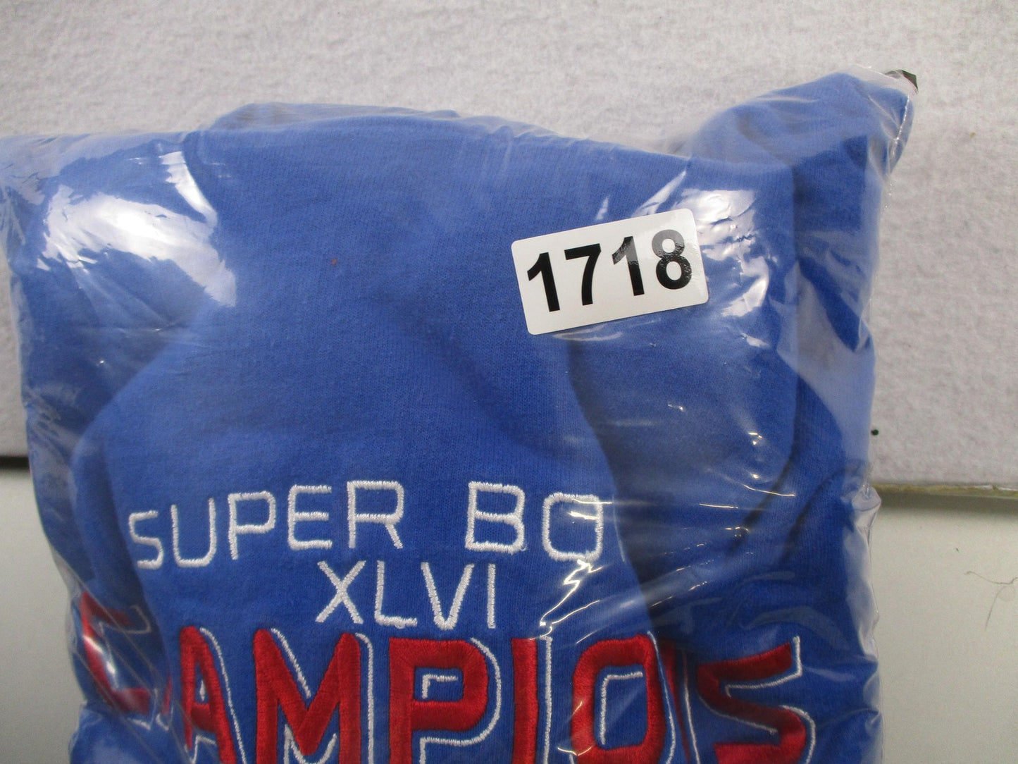 New York Giants Sweatshirt Mens Large Blue NFL Football Super Bowl XLVI Hoodie9