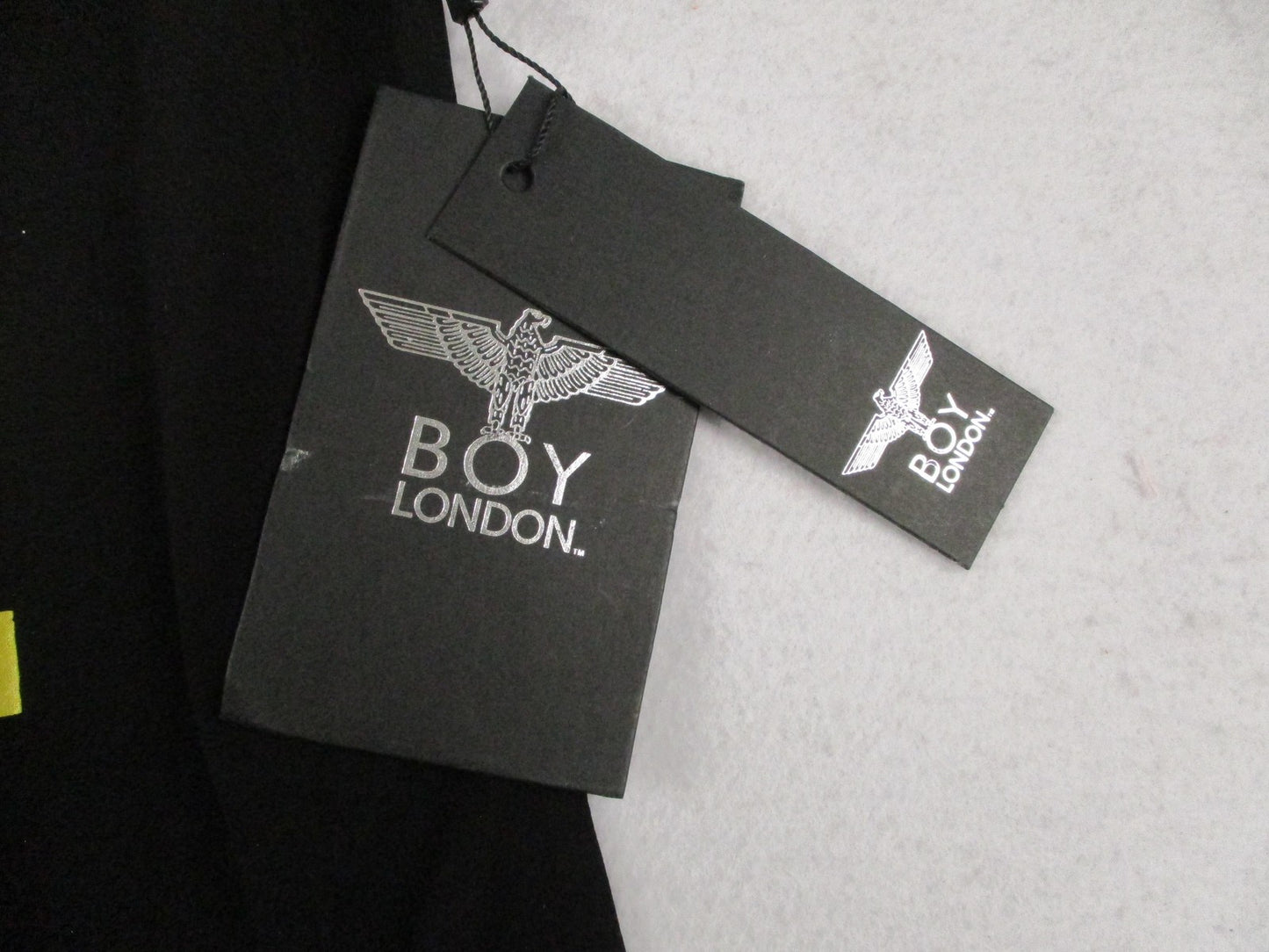 Boy London Shirt Mens Large Black Gold Eagle Logo Streetwear Graphic Tee 13084