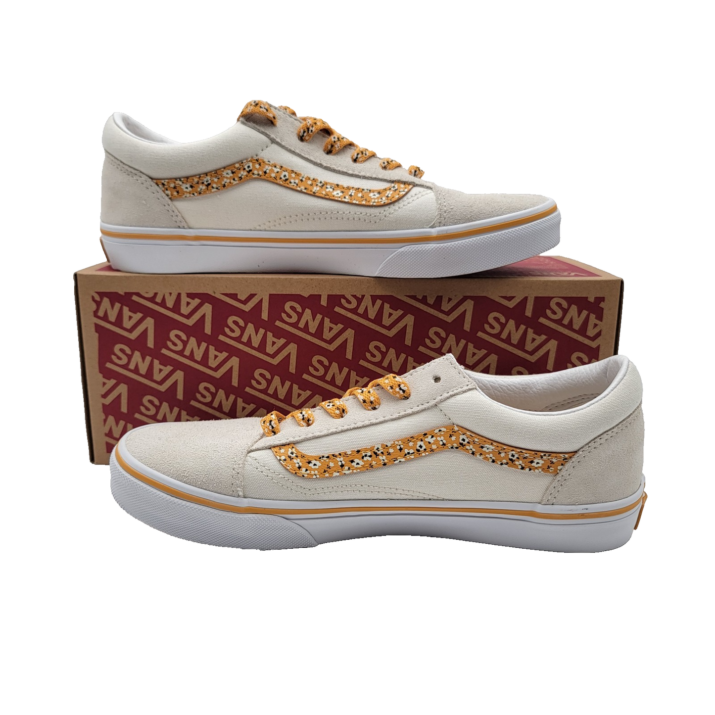 Vans Kids Old Skool Ditsy Floral Multi/True White Shoe Kids Junior Sz 6.5 NIB1