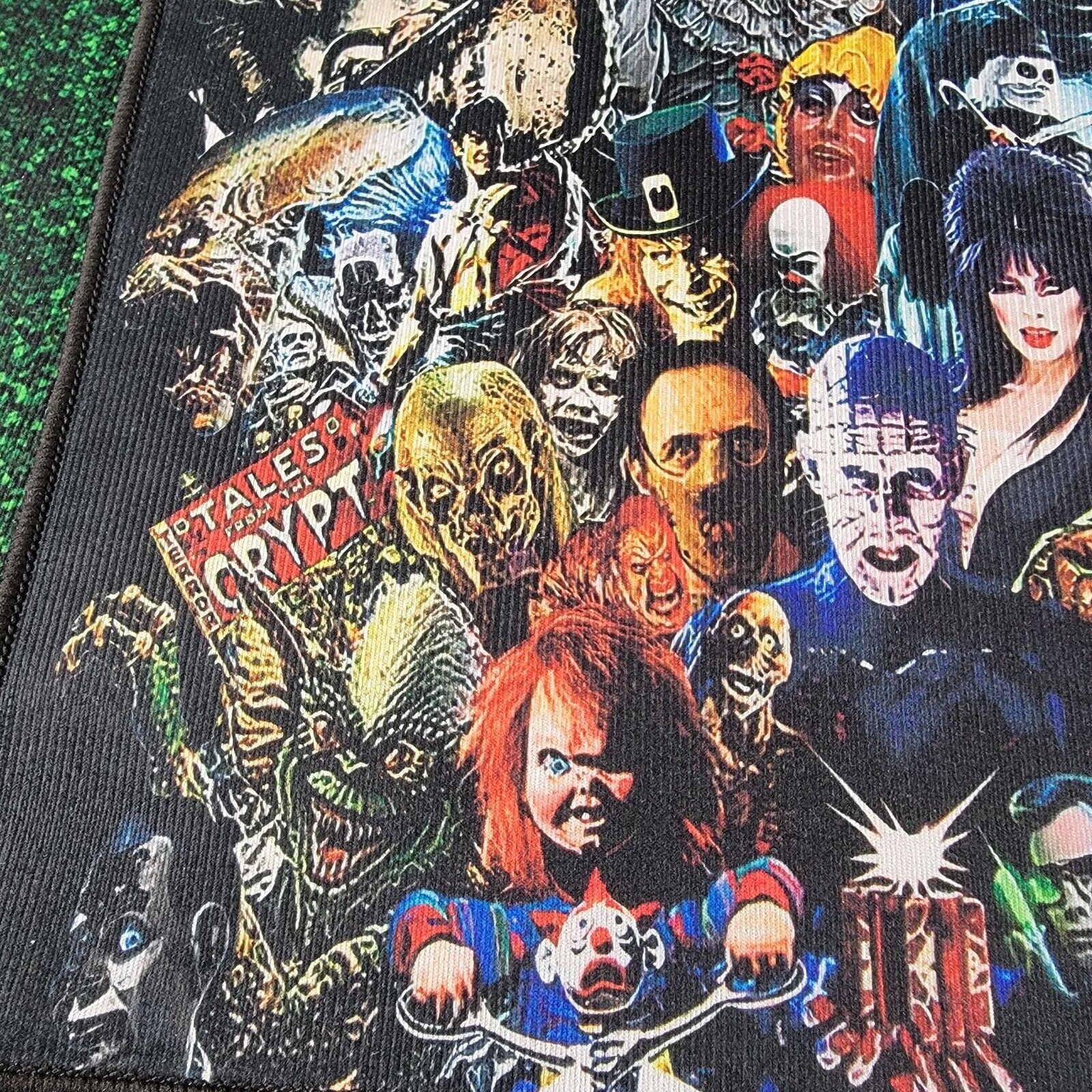 I ❤️ Horror Rug 31" x 19" Features your favorite TV and Movie Horror Characters7