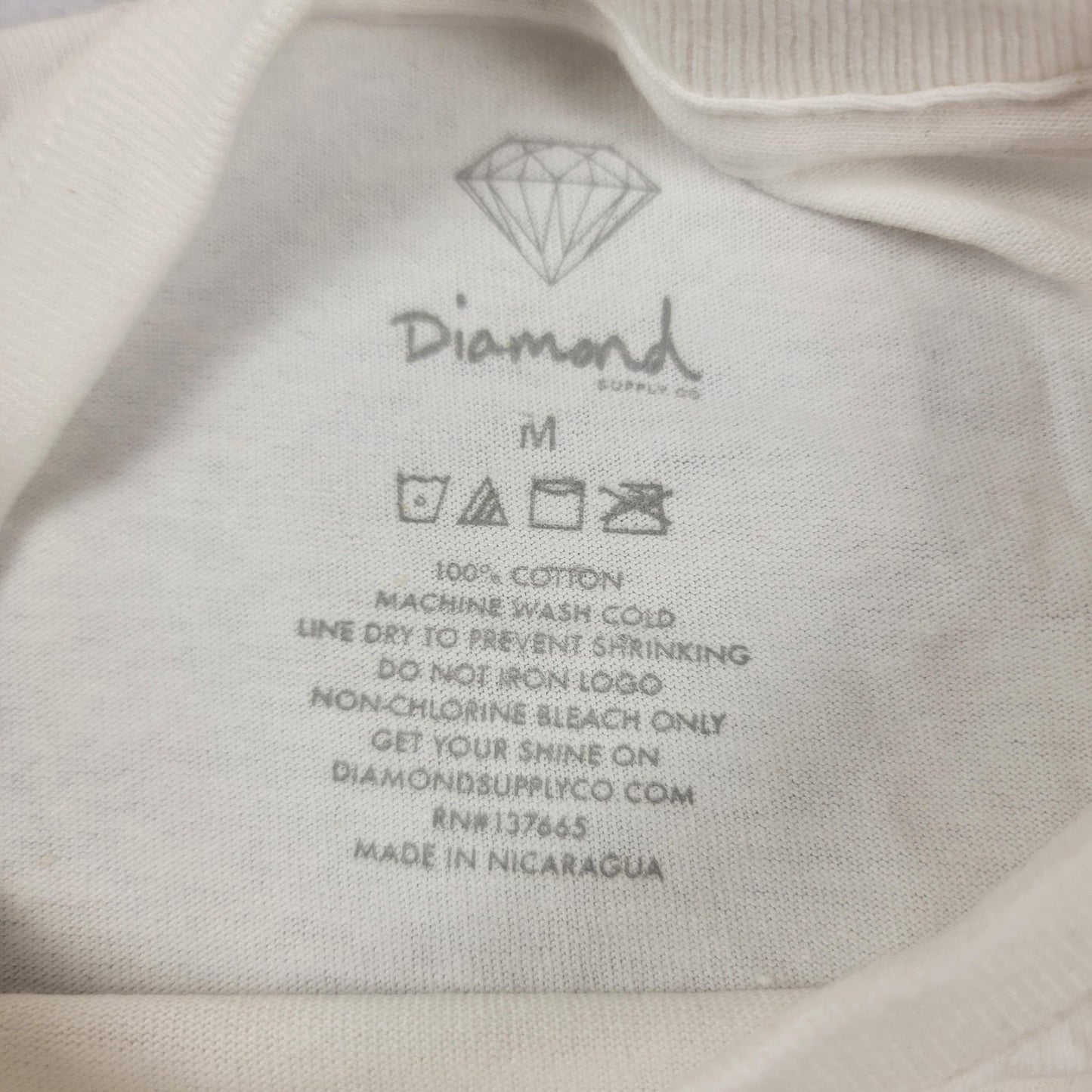 3 Pack Diamond Supply Co Shirt Mens Medium Black White Streetwear Tee