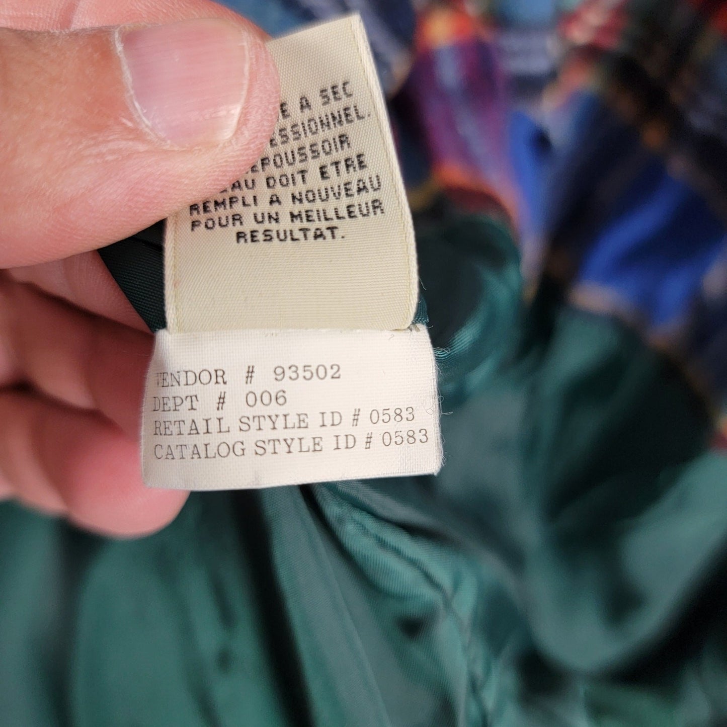 Eddie Bauer Women’s M Green Waxed Cotton Jacket Wool Lined Hooded Vintage 2147