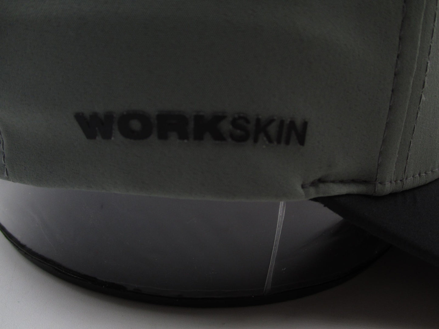 Milwaukee Hat Cap Baseball Fitted Mens Medium Gray Black Workskin Flexfit5