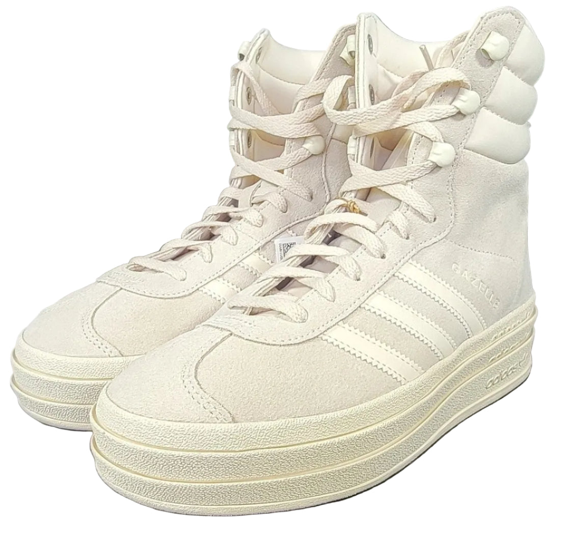 Adidas Originals Gazelle Boot Womens Sz 6.5 White ID69840