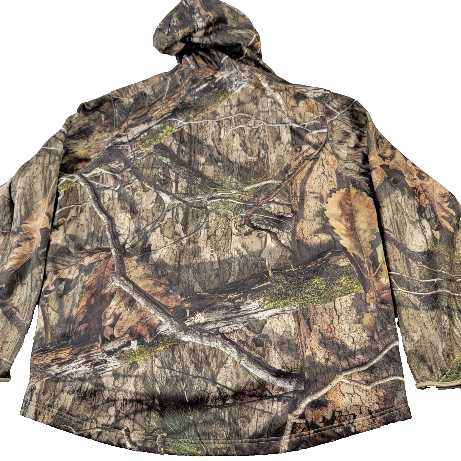 Mossy Oak Mens 2XL Camo Hunting Hoodie Fleece Pullover RealTree Outdoor Gear 8871