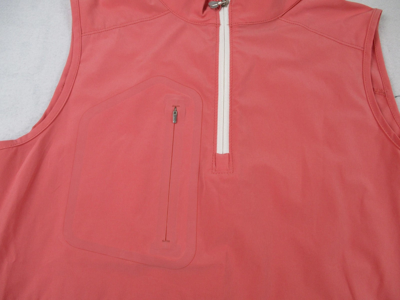 Peter Millar Vest Mens Small Pink Golf Windbreaker Softshell MS23XZ02