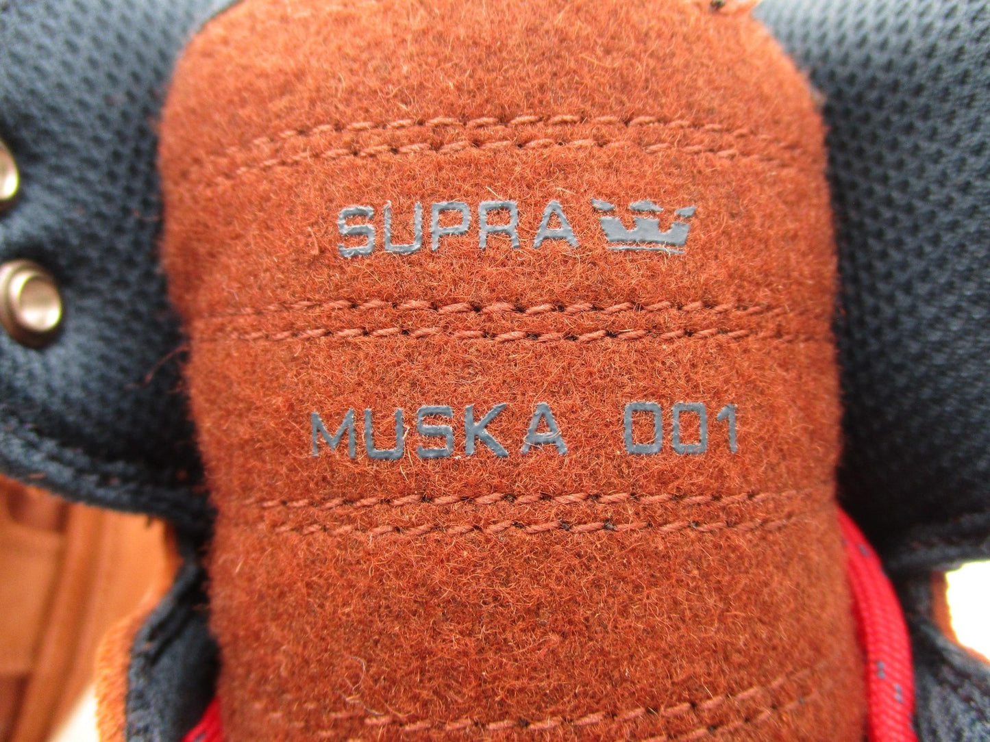 Supra Skytop Muska 001 Shoes Kids Size 5 Brown Suede High Top Skate Sneakers13