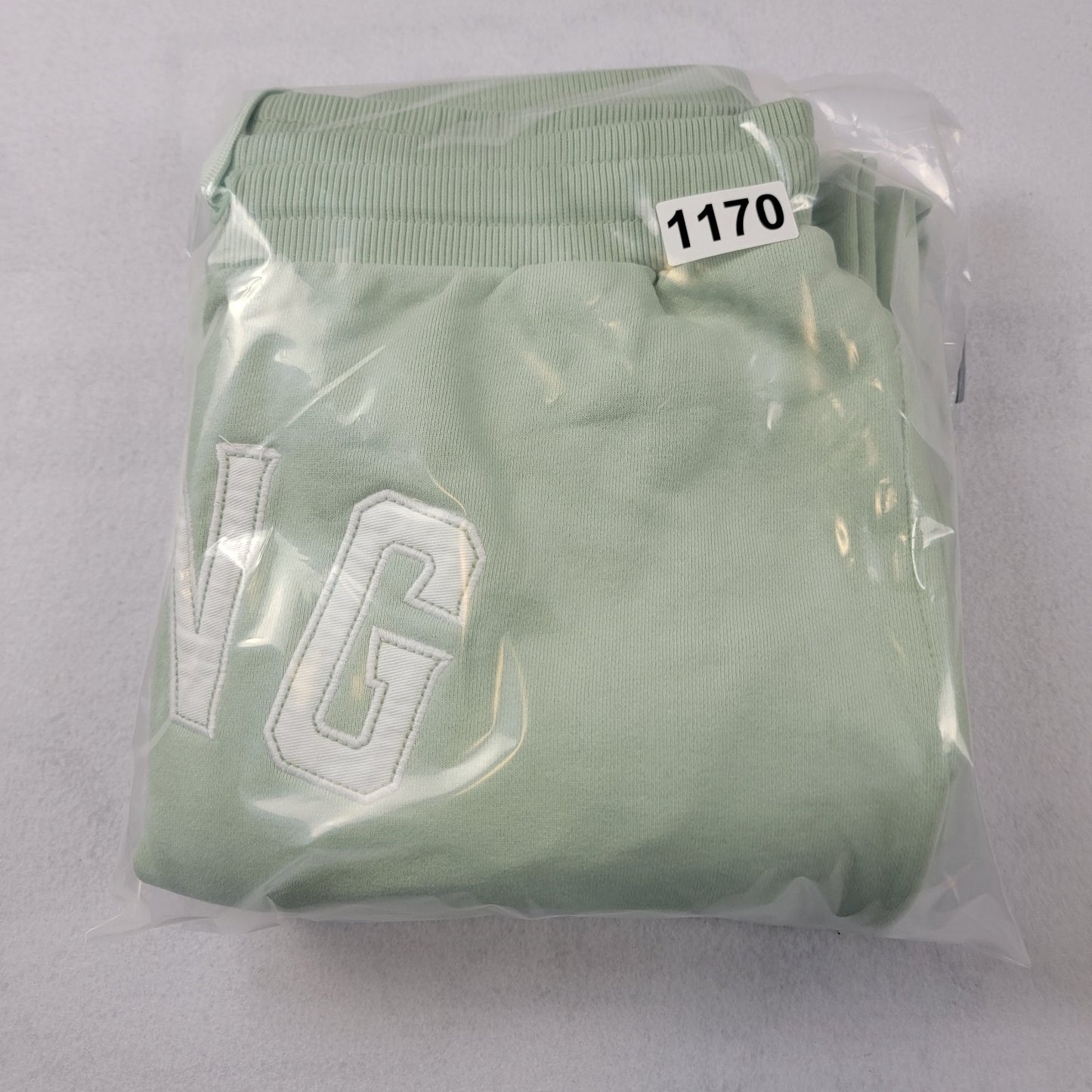 King Apparel Jogger Pants Green Size M Men’s Slim Fit Cuffed Hem Preowned