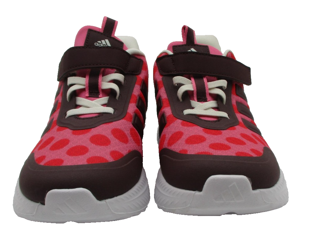 Adidas X_PLRPATH Minnie EL C Shoes Girls Size 3 Pink Cloudfoam Disney Sneakers4