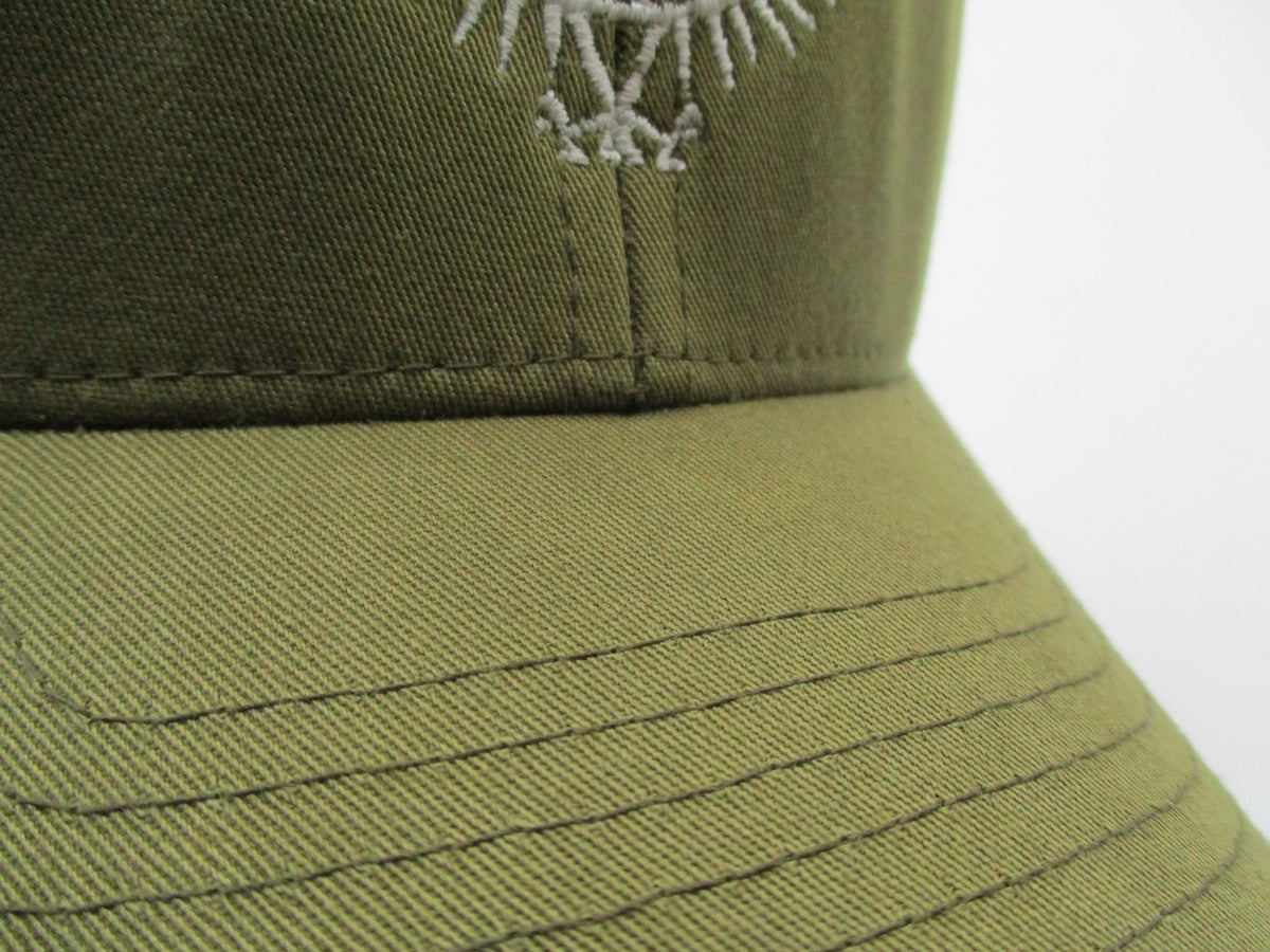 Osprey Hat Cap Snap Back Mens One Size Green Mesh Trucker Yupoong Logo10