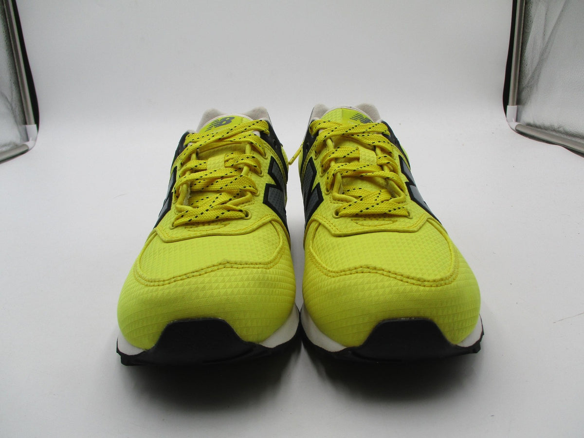New Balance 574 Shoes Boys Size 4.5 Yellow Black Running Sneakers GC574WR25