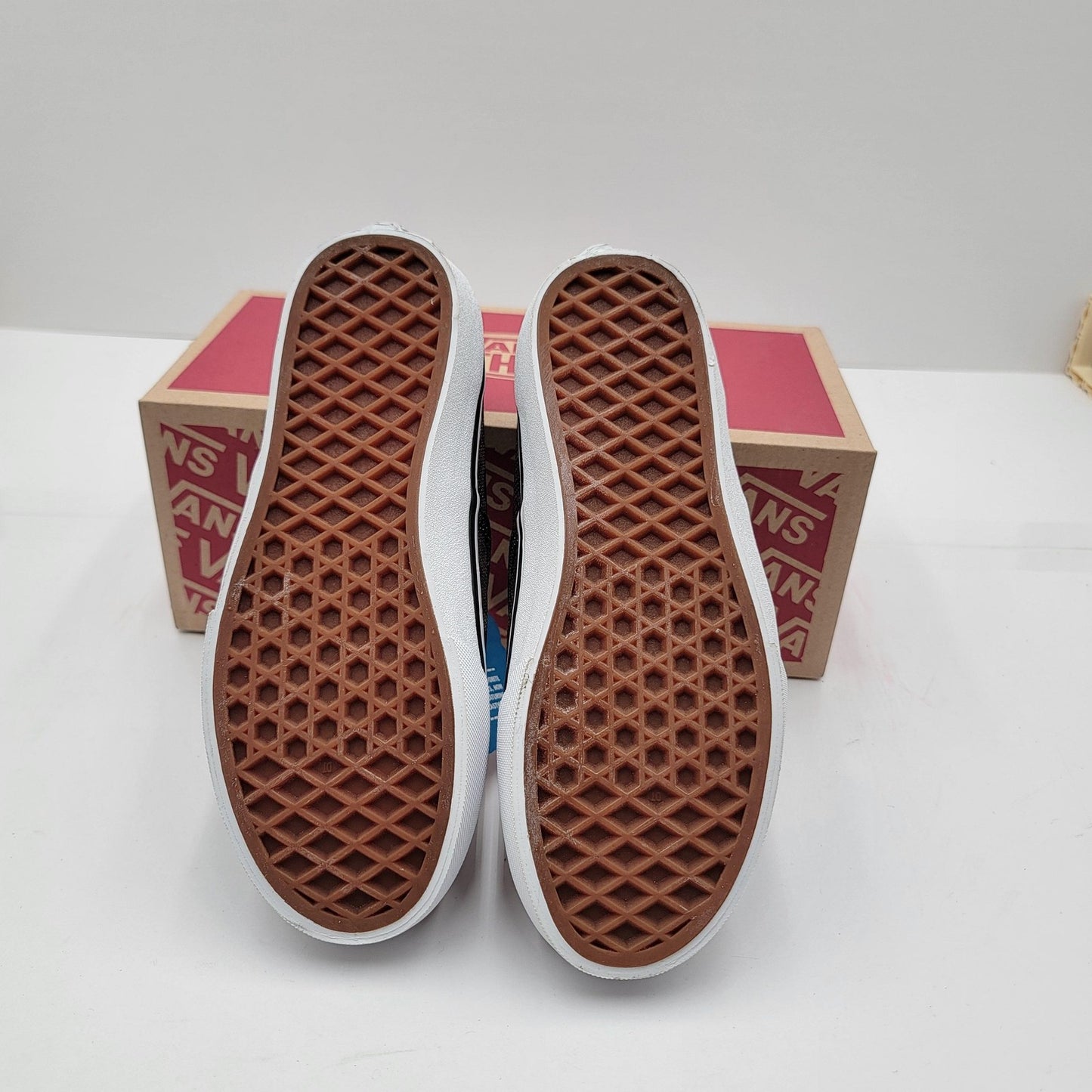 Vans Authentic Elastic Youth Leopard Mesh Lace-Up Sneakers NIB