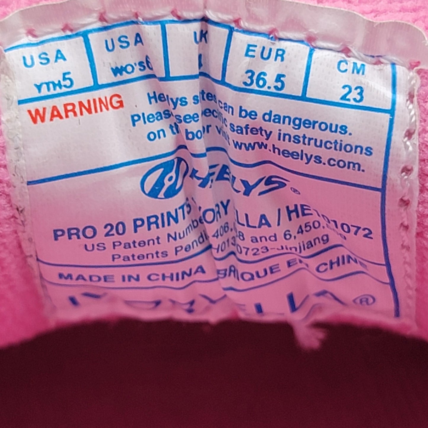 Heelys Pro 20 Ella Tie Dye Roller Shoes Size 5Y / 6W