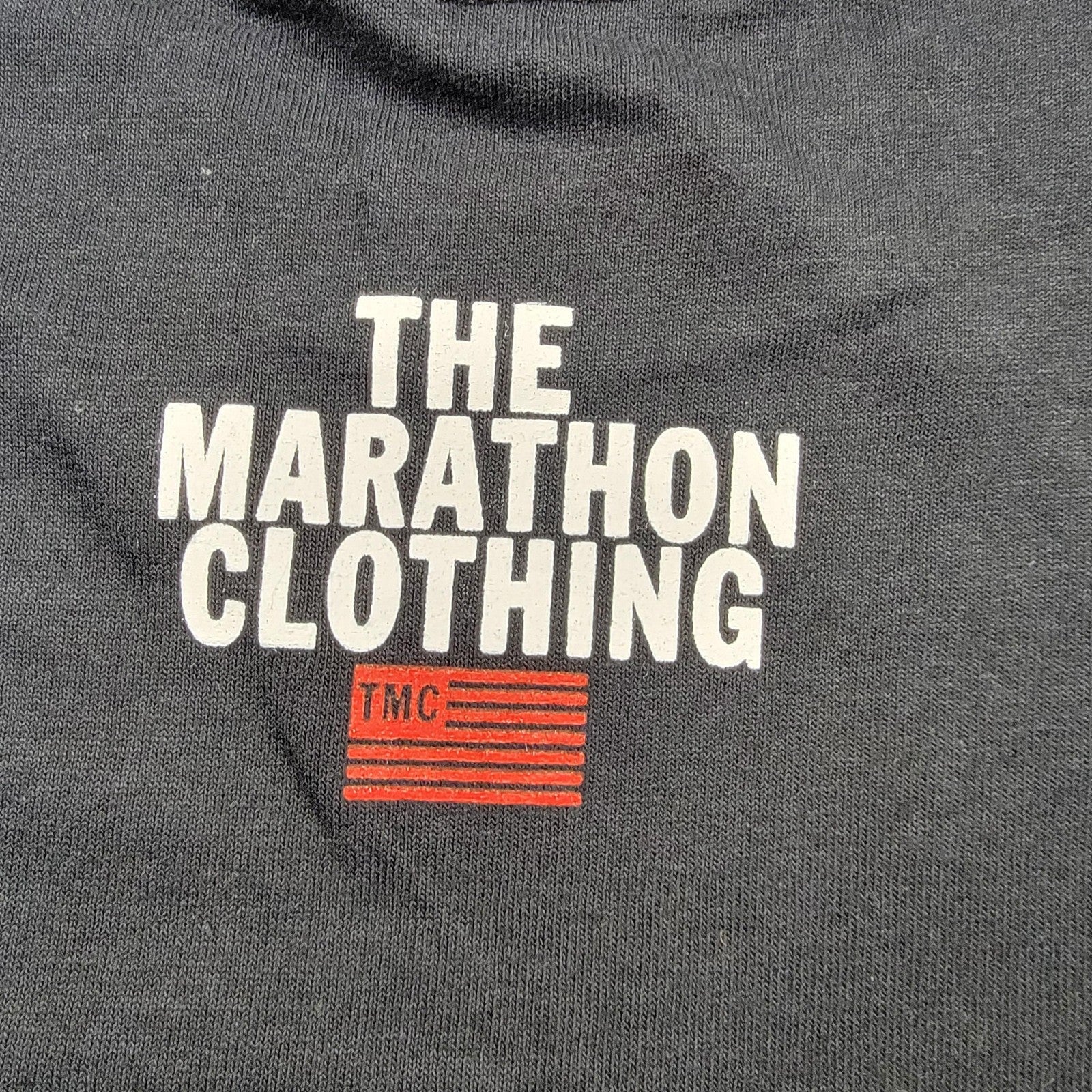The Marathon Clothing Shirt Mens Small Black THE MARATHON Box Logo TMC Graphic4