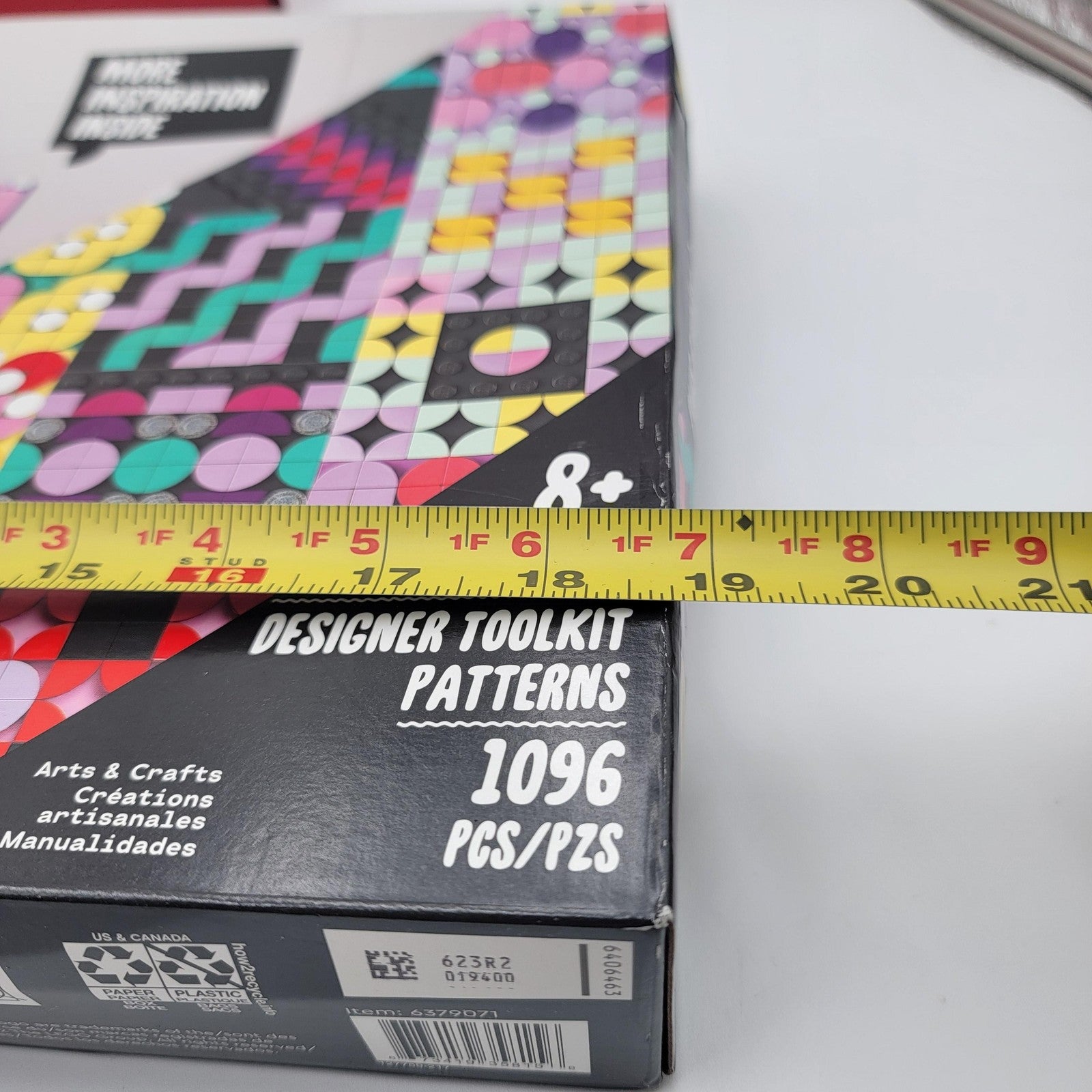 LEGO DOTS Designer Toolkit Patterns Set 41961 Arts & Crafts 1096 Pieces 8+6