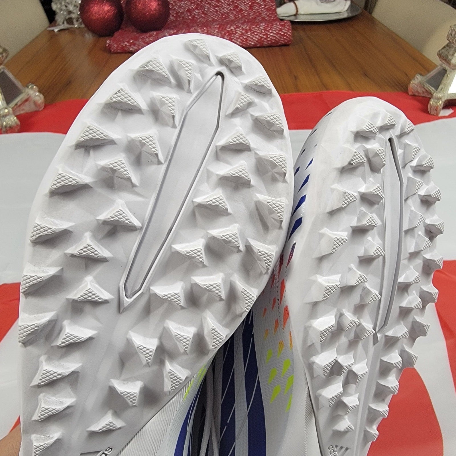 Adidas Predator Edge.3 TF 'Al Rihla Pack  White' Sz 8.5 GW0951