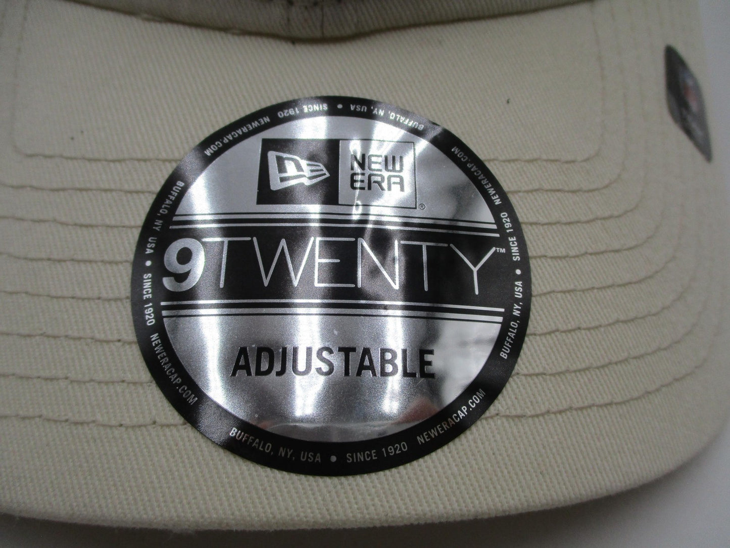 Super Bowl LVIII Hat Cap Strap Back One Size Beige NFL Football New Era Mens NWT1