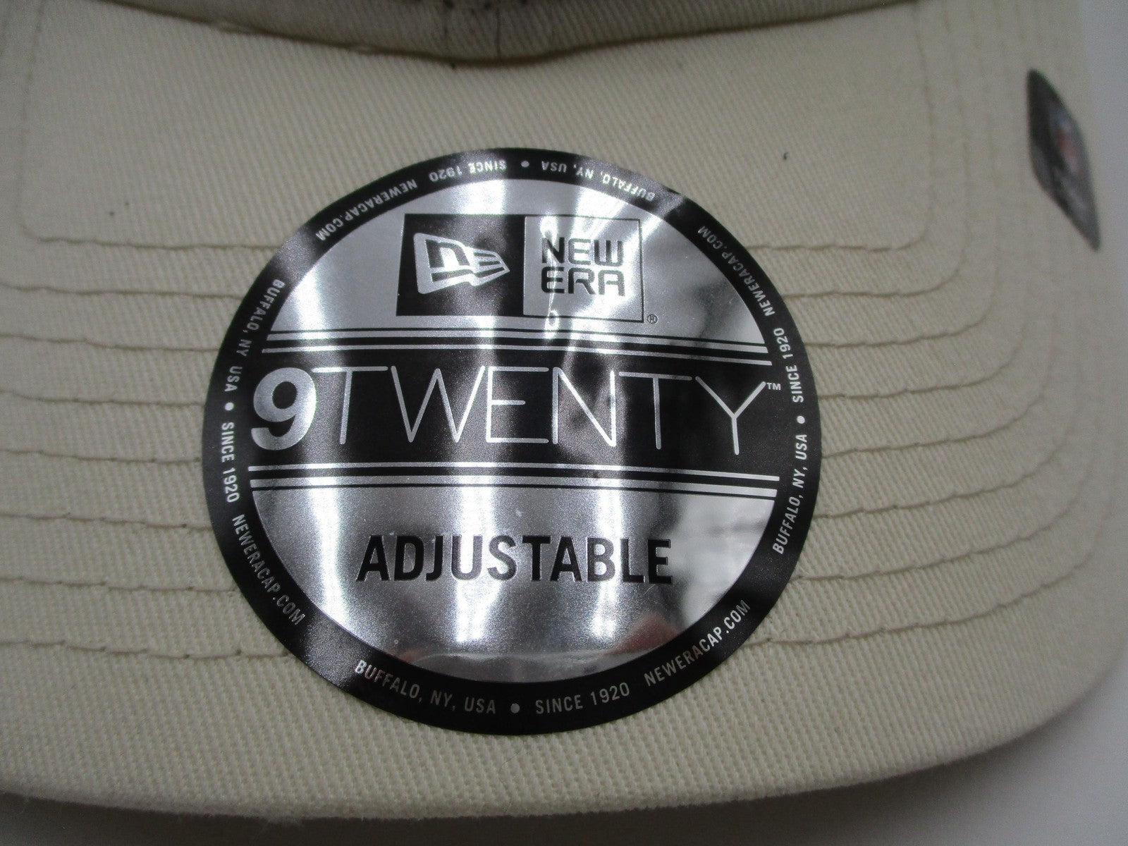 Super Bowl LVIII Hat Cap Strap Back One Size Beige NFL Football New Era Mens NWT1