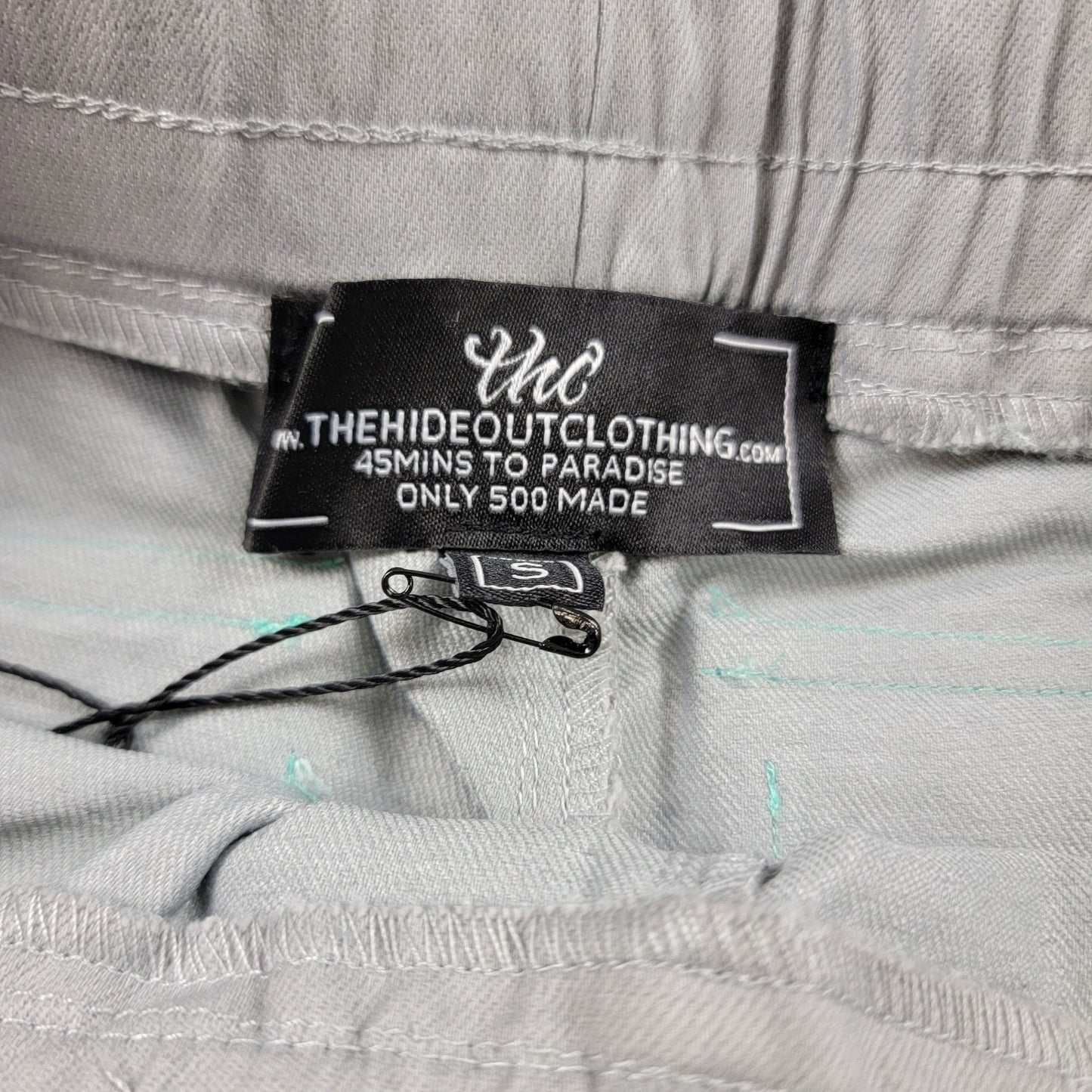 The Hideout Clothing THC Cargo Pants 2Pack Bundle Yellow & Grey Size S 7988015