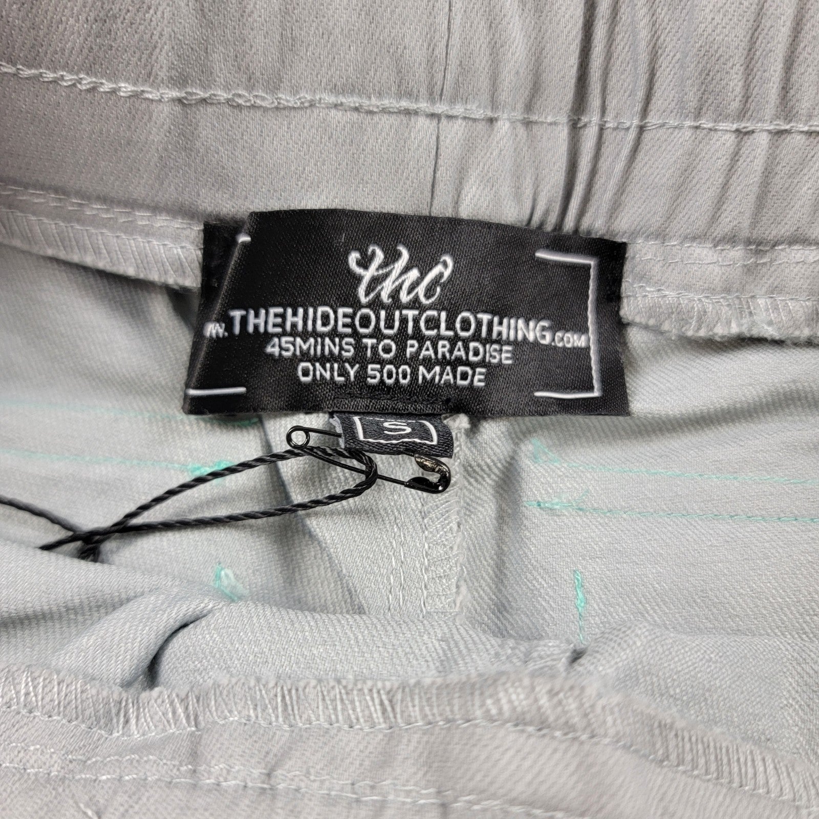 The Hideout Clothing THC Cargo Pants 2Pack Bundle Yellow & Grey Size S 7988015